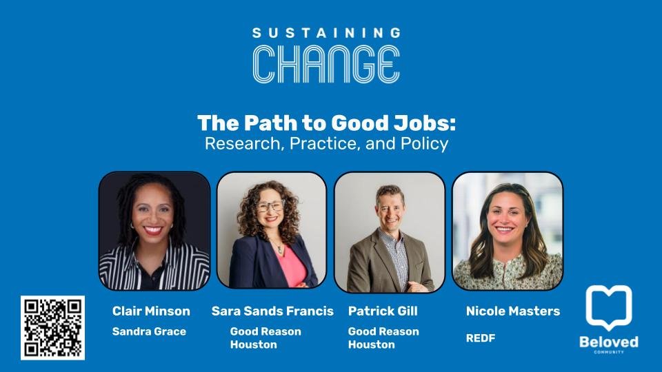 Meet the Speakers: The Path to Good Jobs