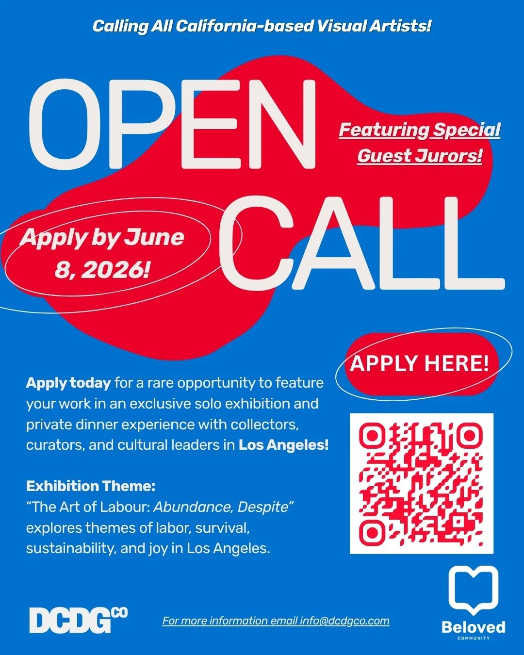 Beloved Community Announces Open Call for “The Art of Labour”