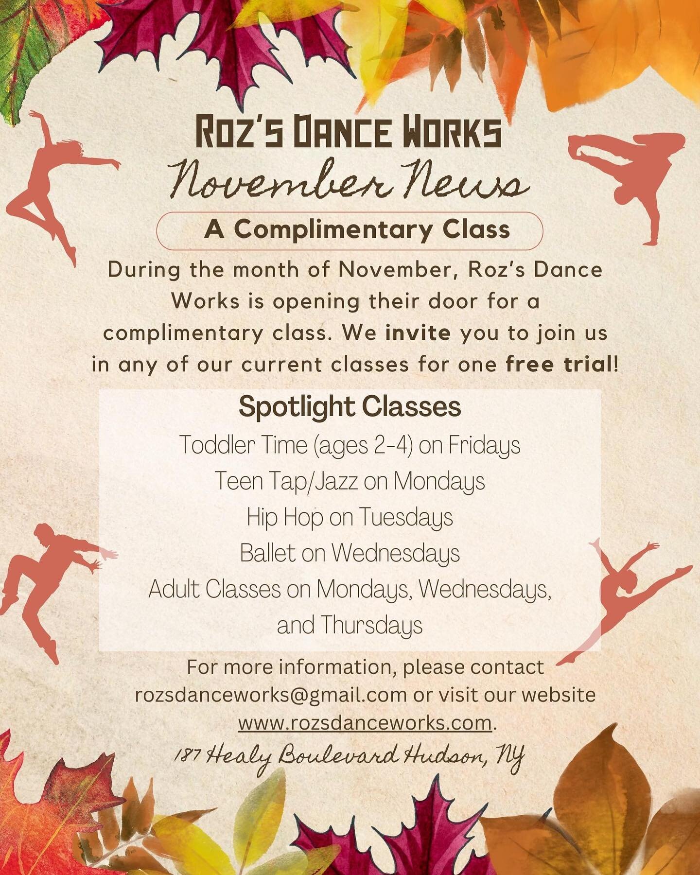 Exciting news!!! 🧡❤️💛🤎 Please share!

#hudsonny #rozsdanceworks #music #dance #dancer #dancing #free #tap #jazz #ballet #hiphop