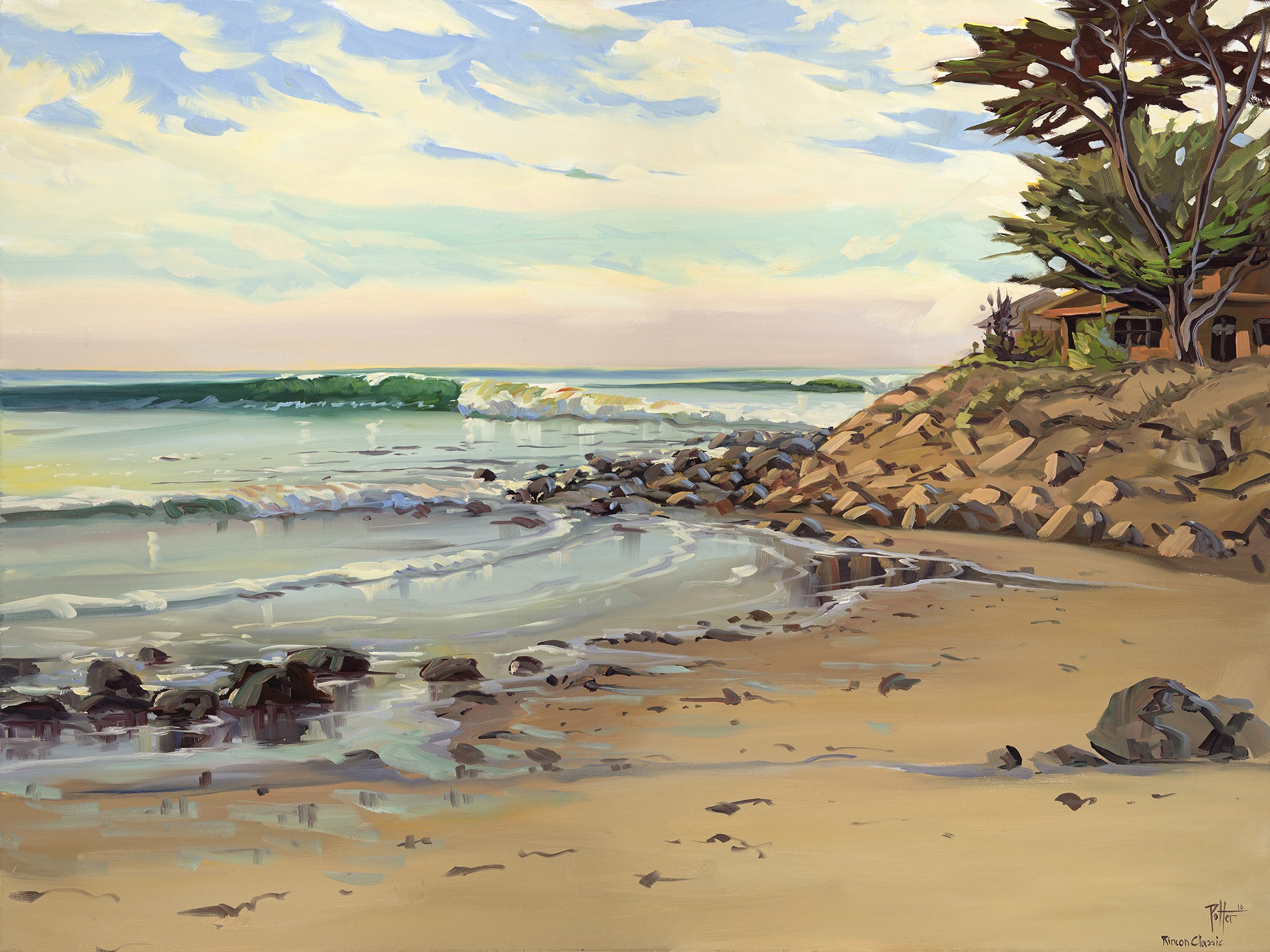 Rincon Classic 2016, Rincon Beach, Carpinteria - 30 x 40
