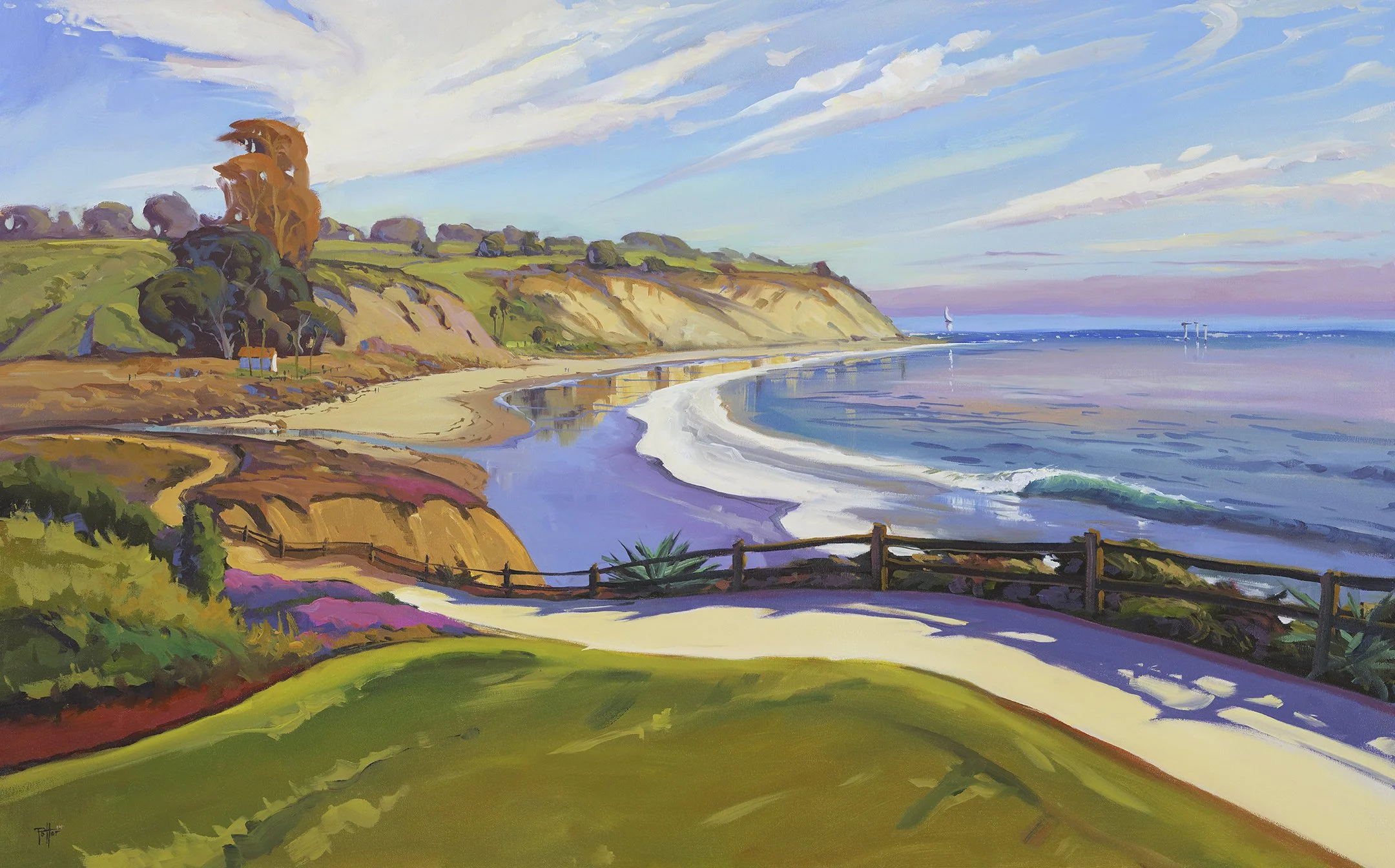 Haskell from Above, 30x48, 2014