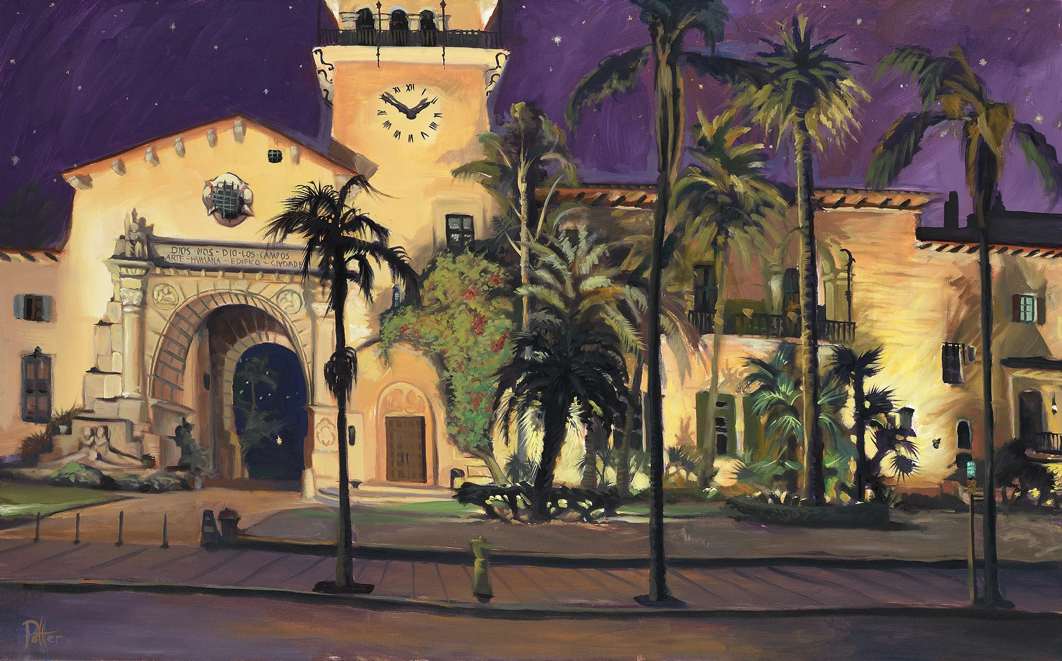 Courthouse in SB, 20 x 32