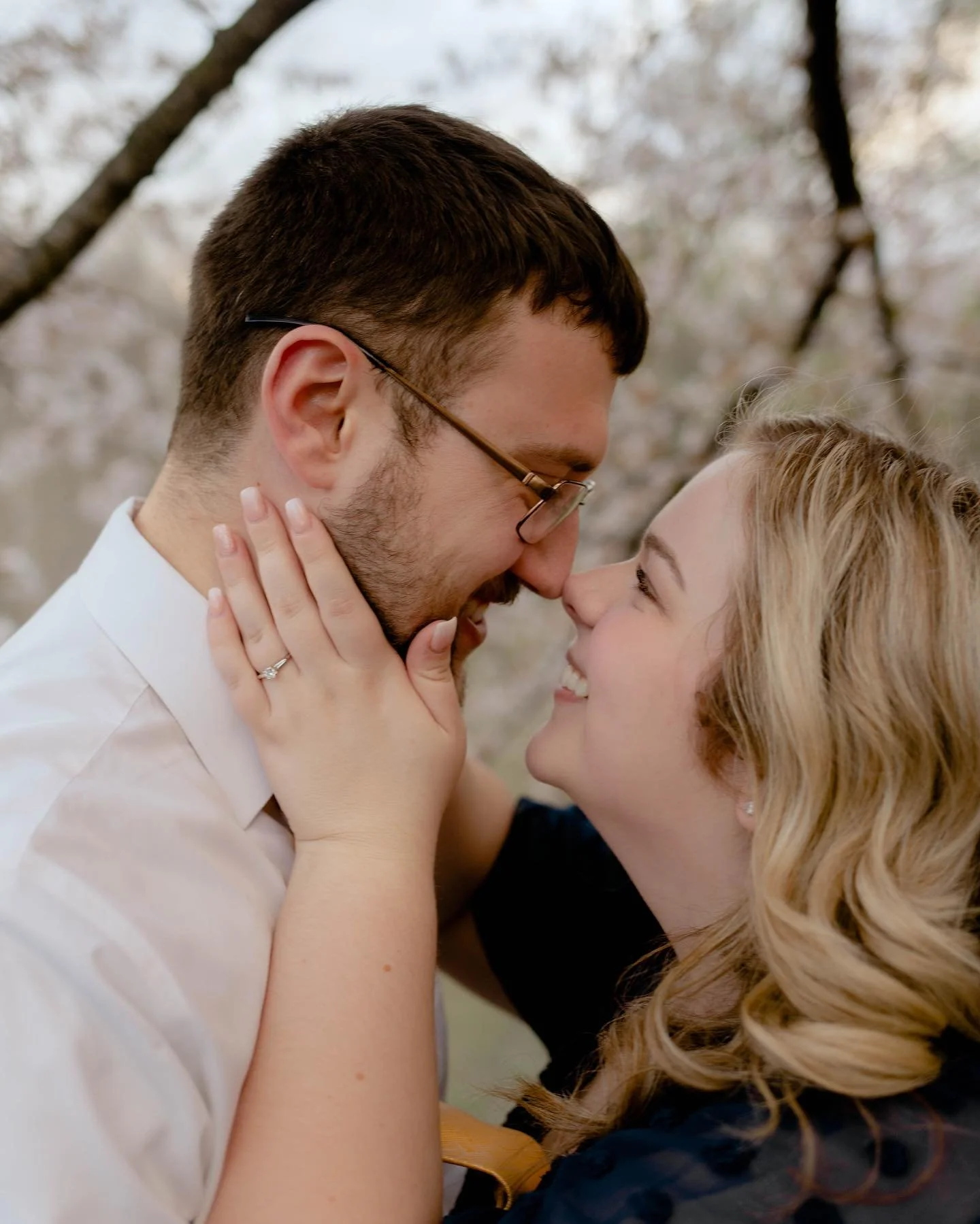 happy one year to the most beautiful grad shoot turned engagement 🤍 so grateful to be a part of this surprise and so happy for such a wonderful couple &lt;3