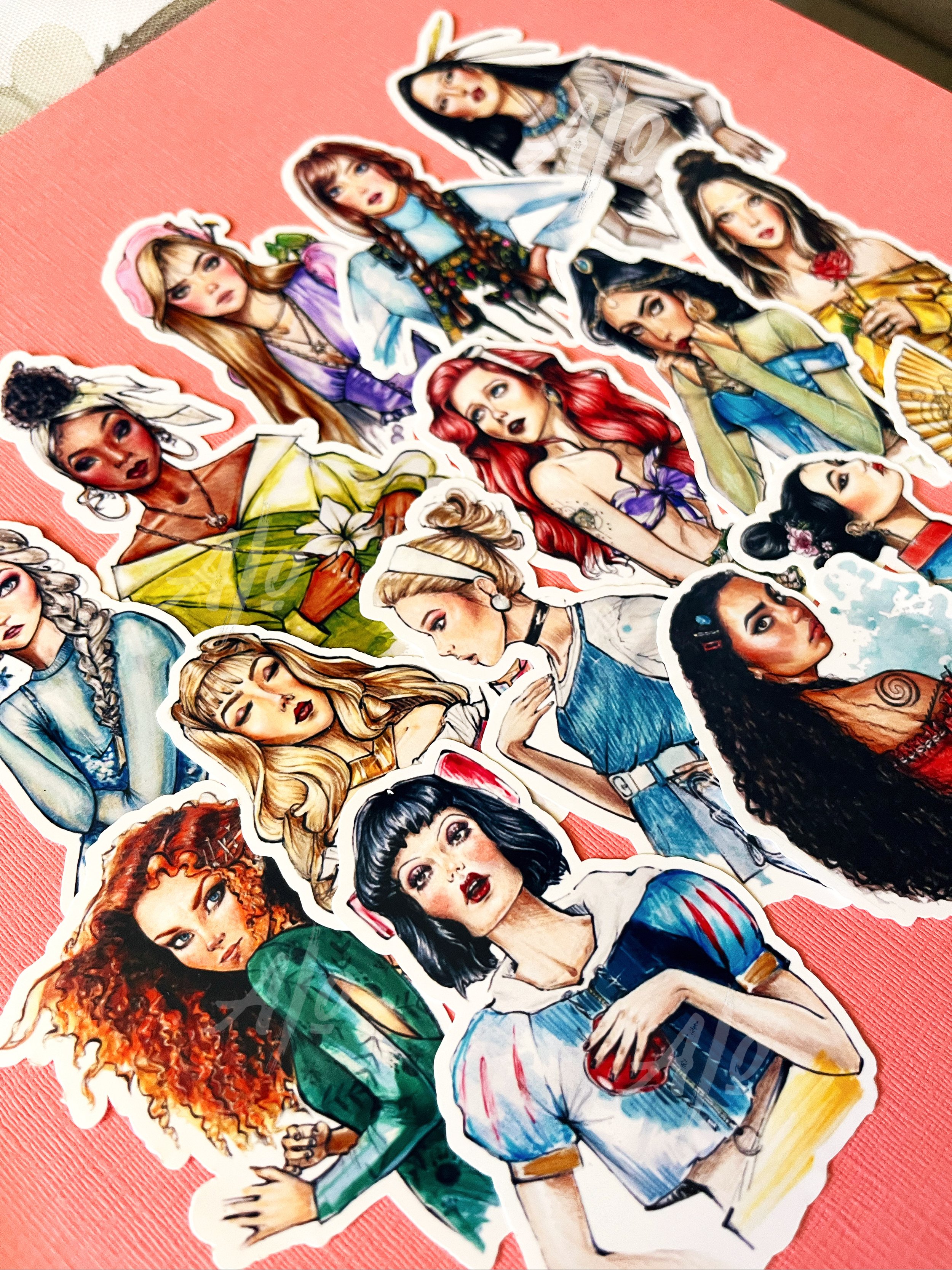 Princesses Stickers