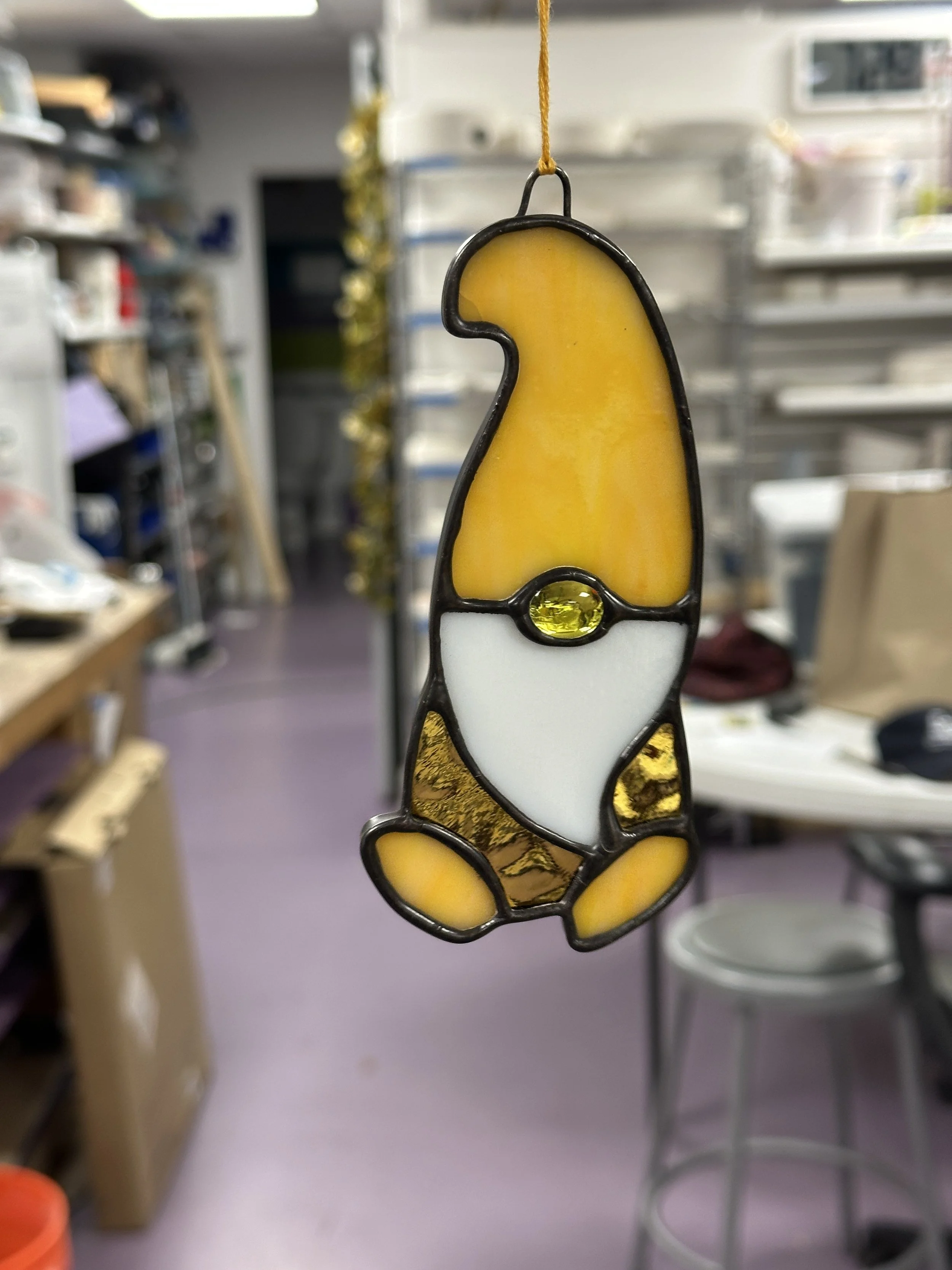 Stained Glass Gnomes