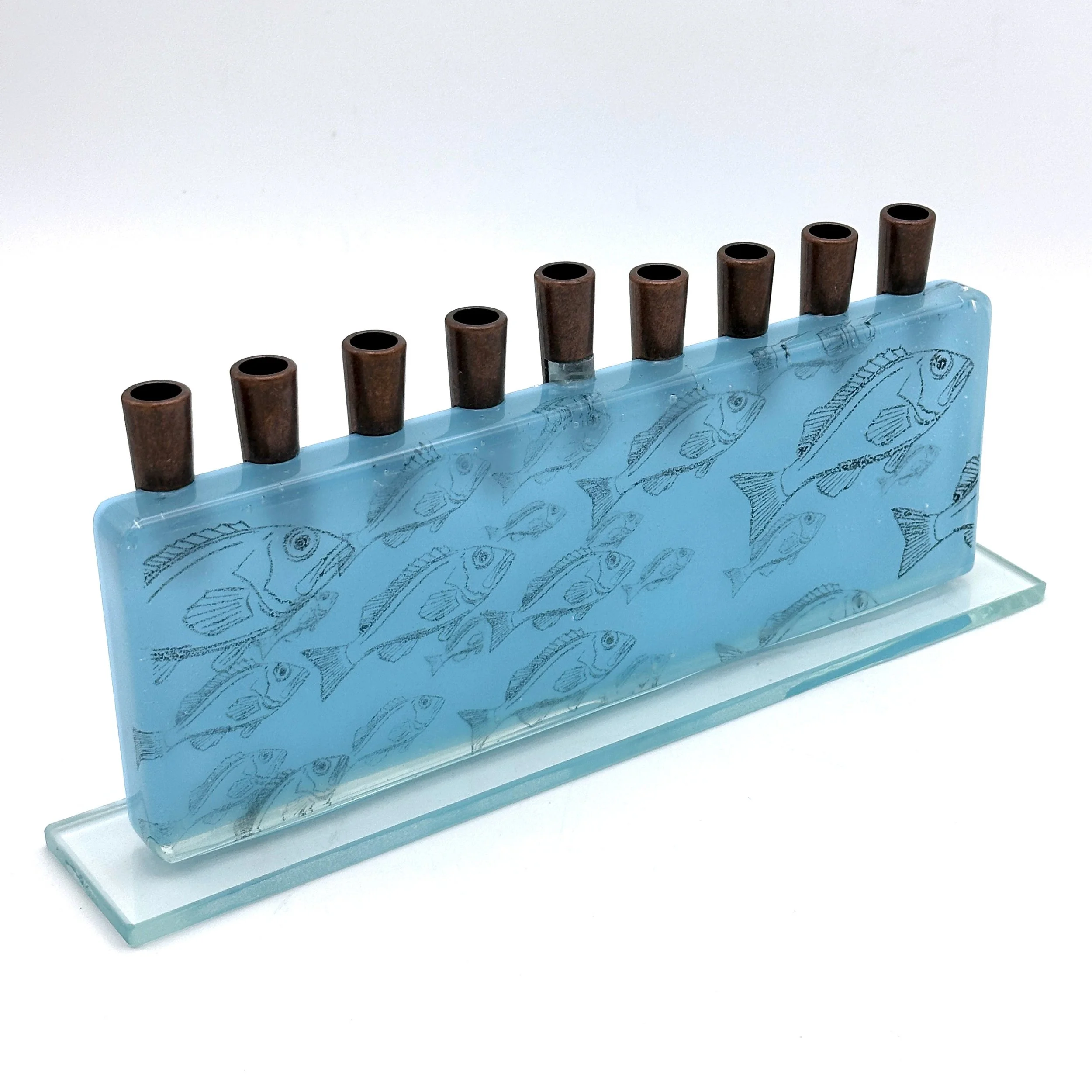 Many Fish in the Sea- Menorah