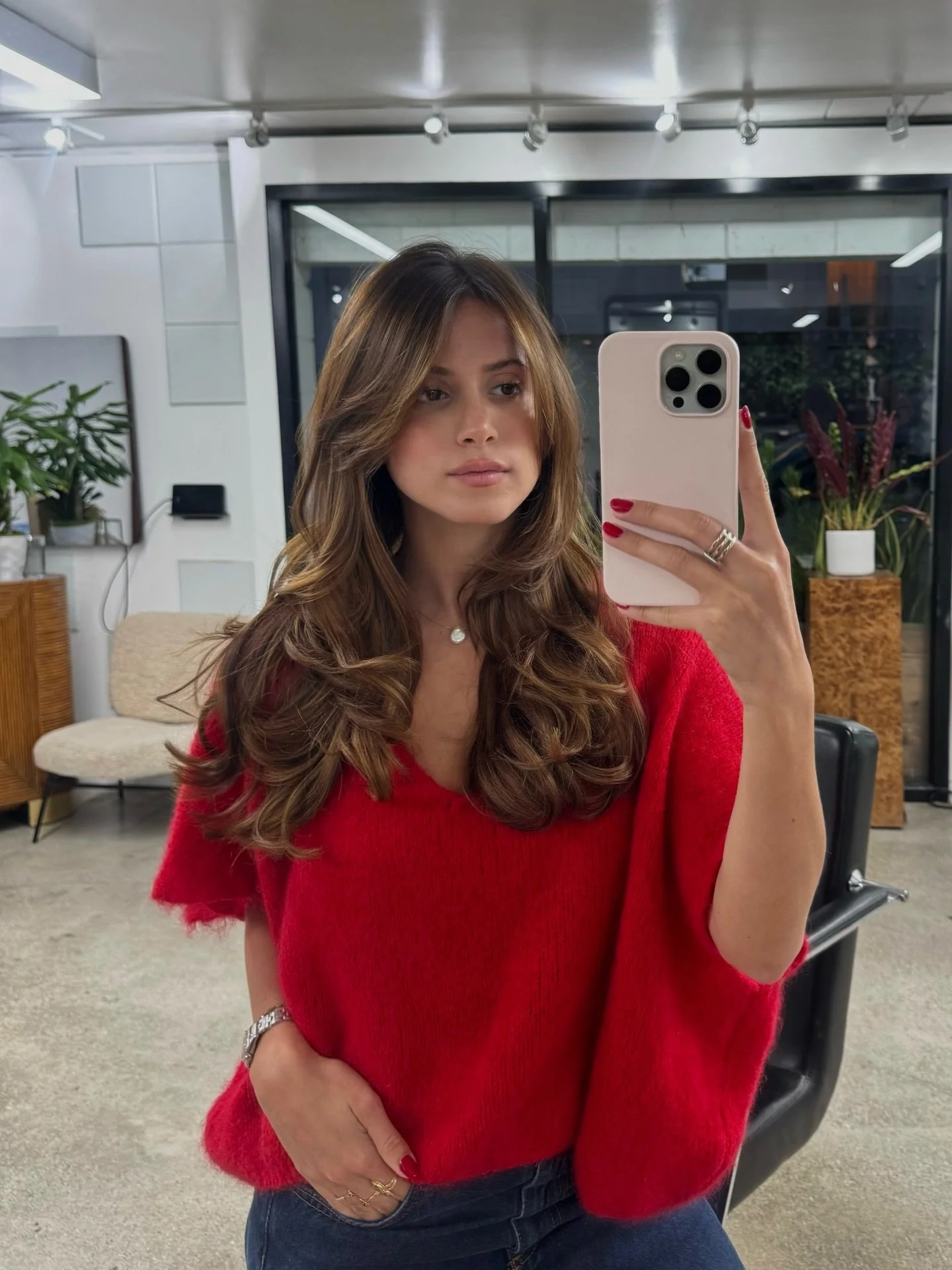 Gloss &amp; Cut by @francoandcohair 🤎