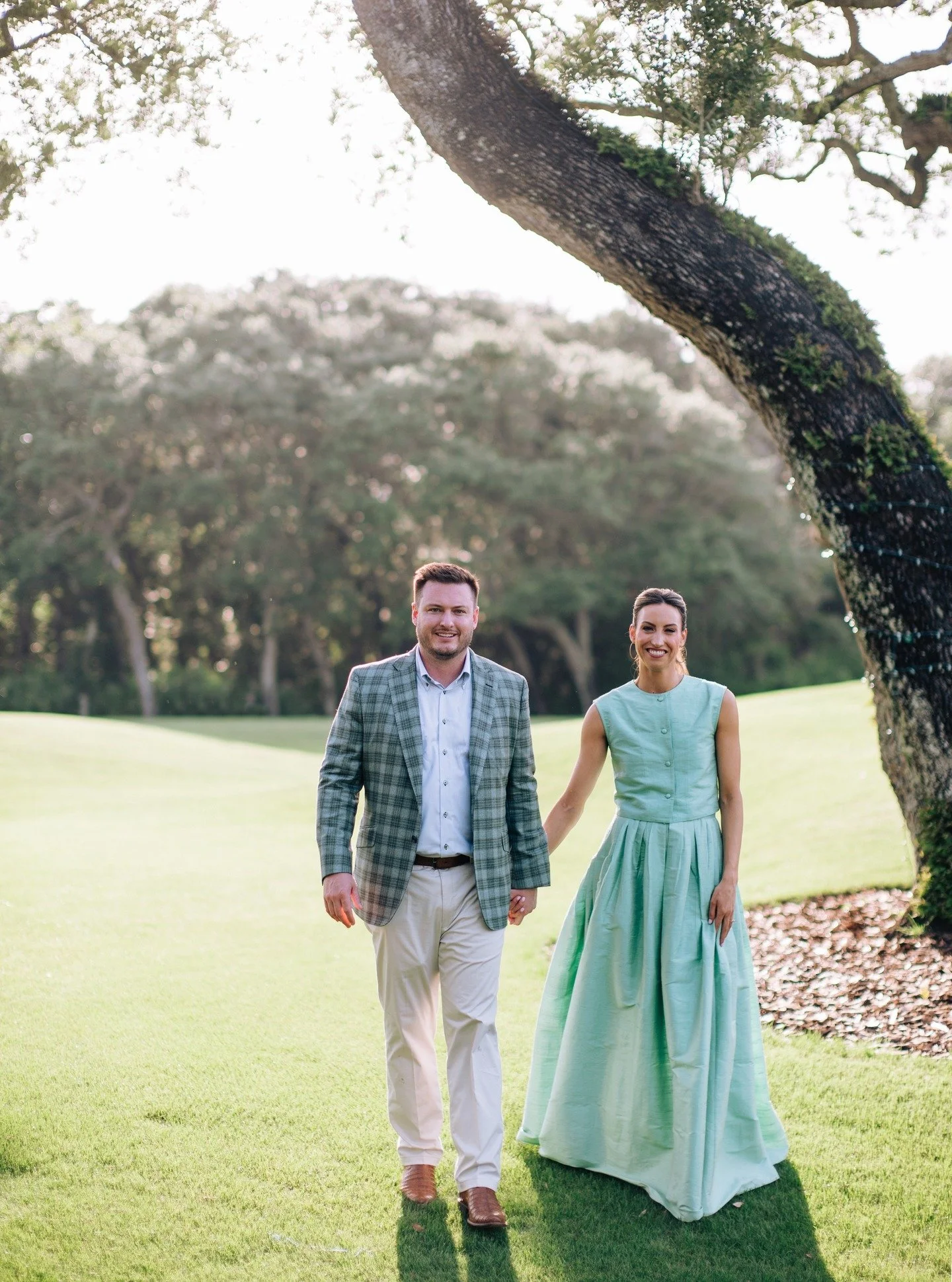 Ali and Ian welcomed their guests in style for their wedding weekend with a cocktail party and dinner at the Ritz Carlton Amelia Island Golf Club. If the photos from the speeches given over dinner are any indication, these two are in for a lifetime o