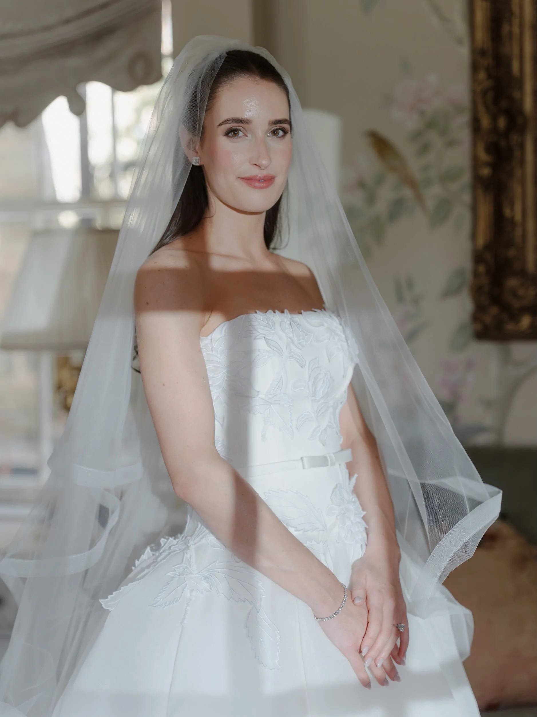 I couldn&rsquo;t choose just one &ldquo;before the aisle&rdquo; portrait of my client Greer, so naturally I chose ten. And yes, this bride is truly as beautiful as she is sweet and kind. 🤍

Planner: @saradivineweddings 
Photographer: @miamelin_photo