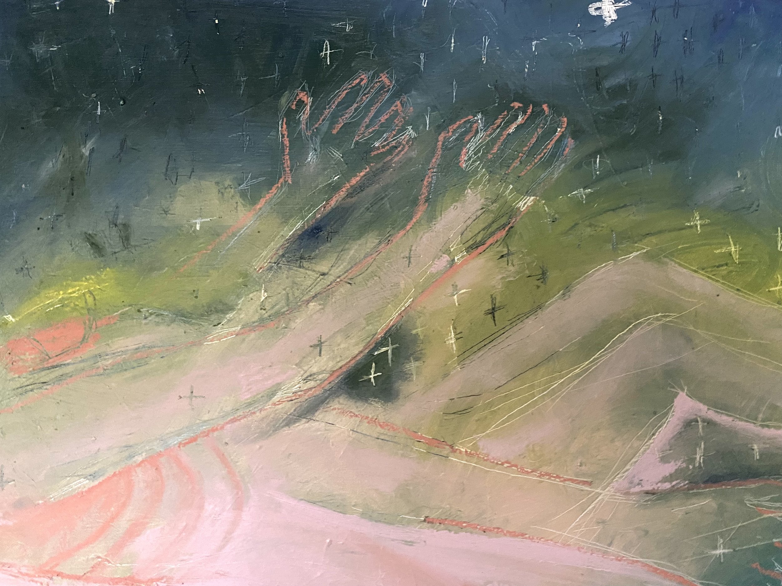 An Exploration In Permanence, oil on canvas $800