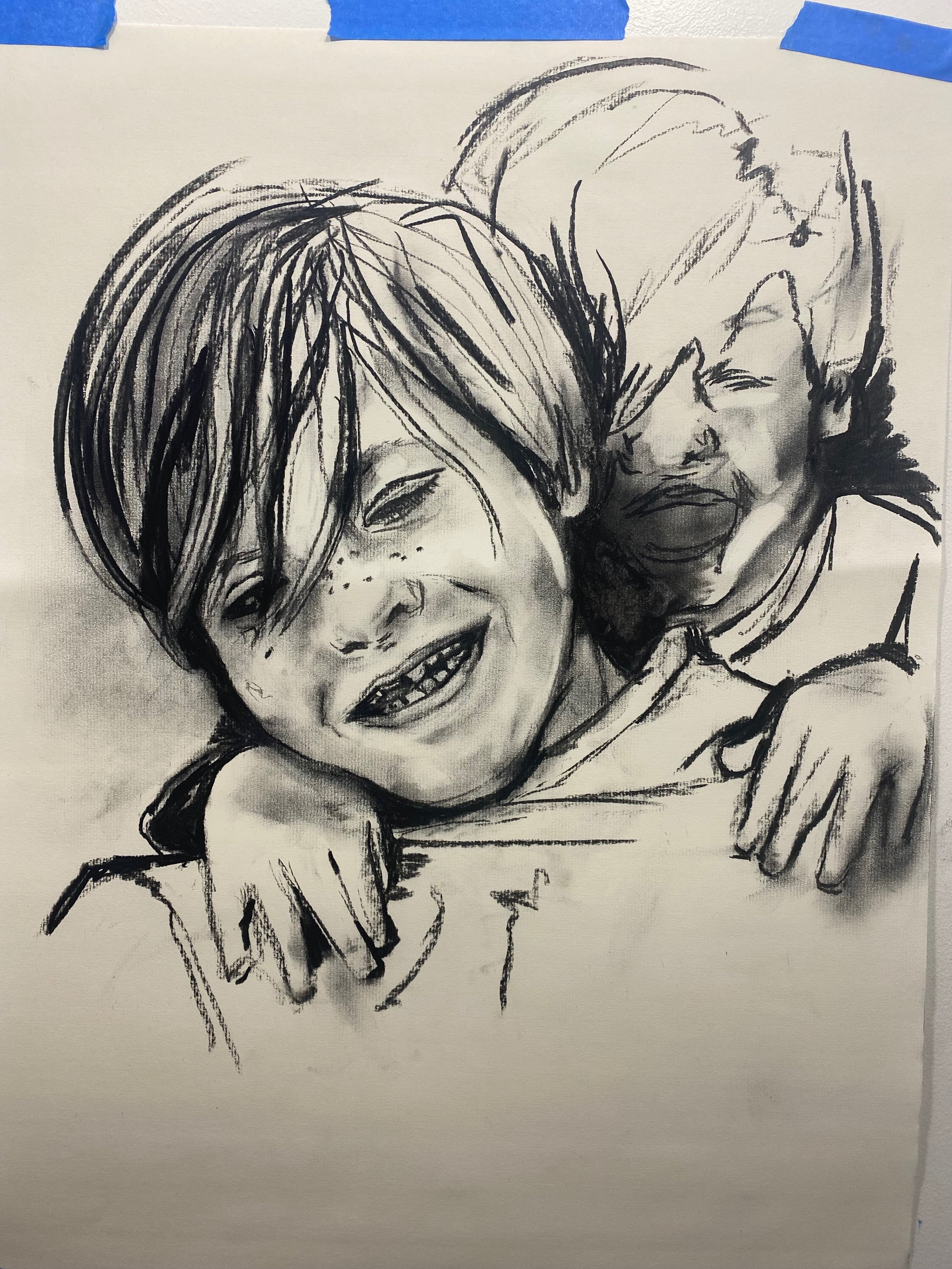 charcoal commission, sold