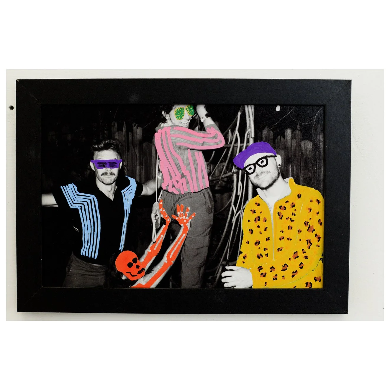 Purple-Hat Cheetah-Print