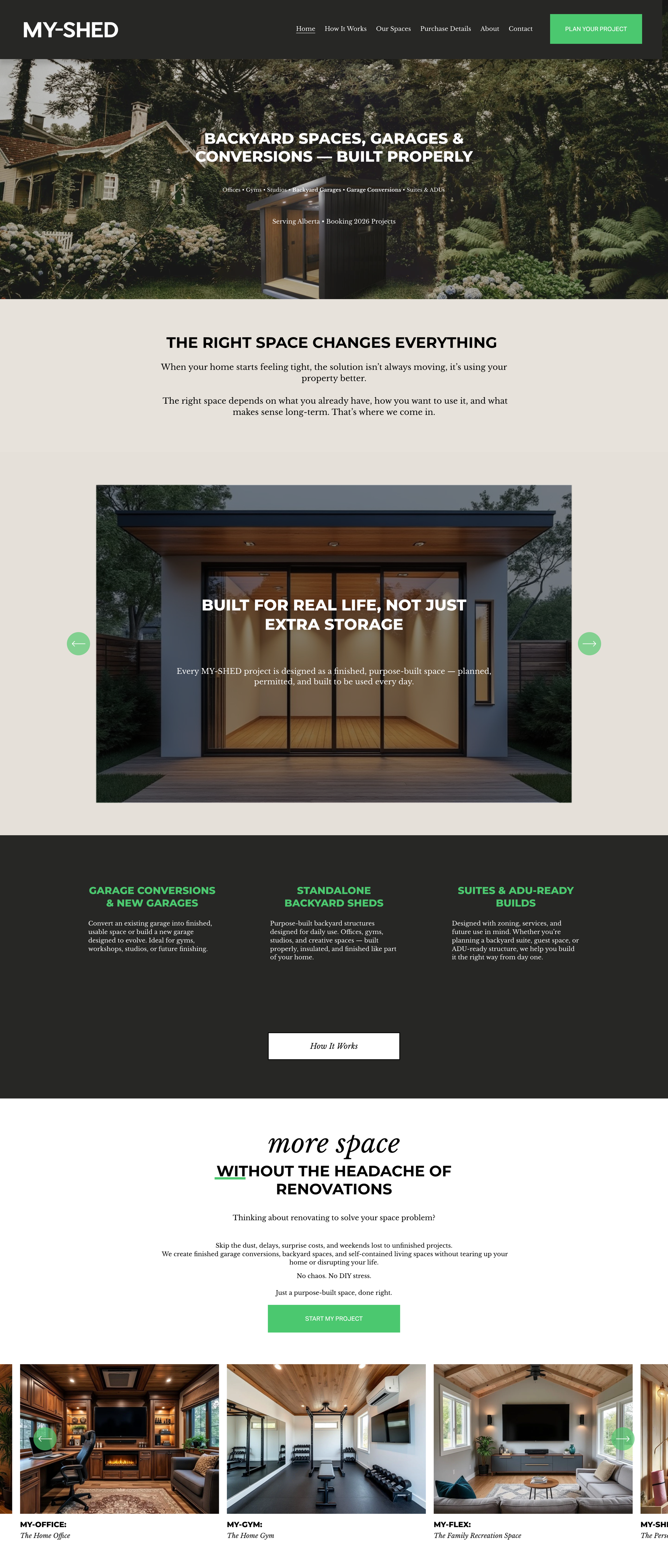 Custom Squarespace website design by Amber Robyn and Co