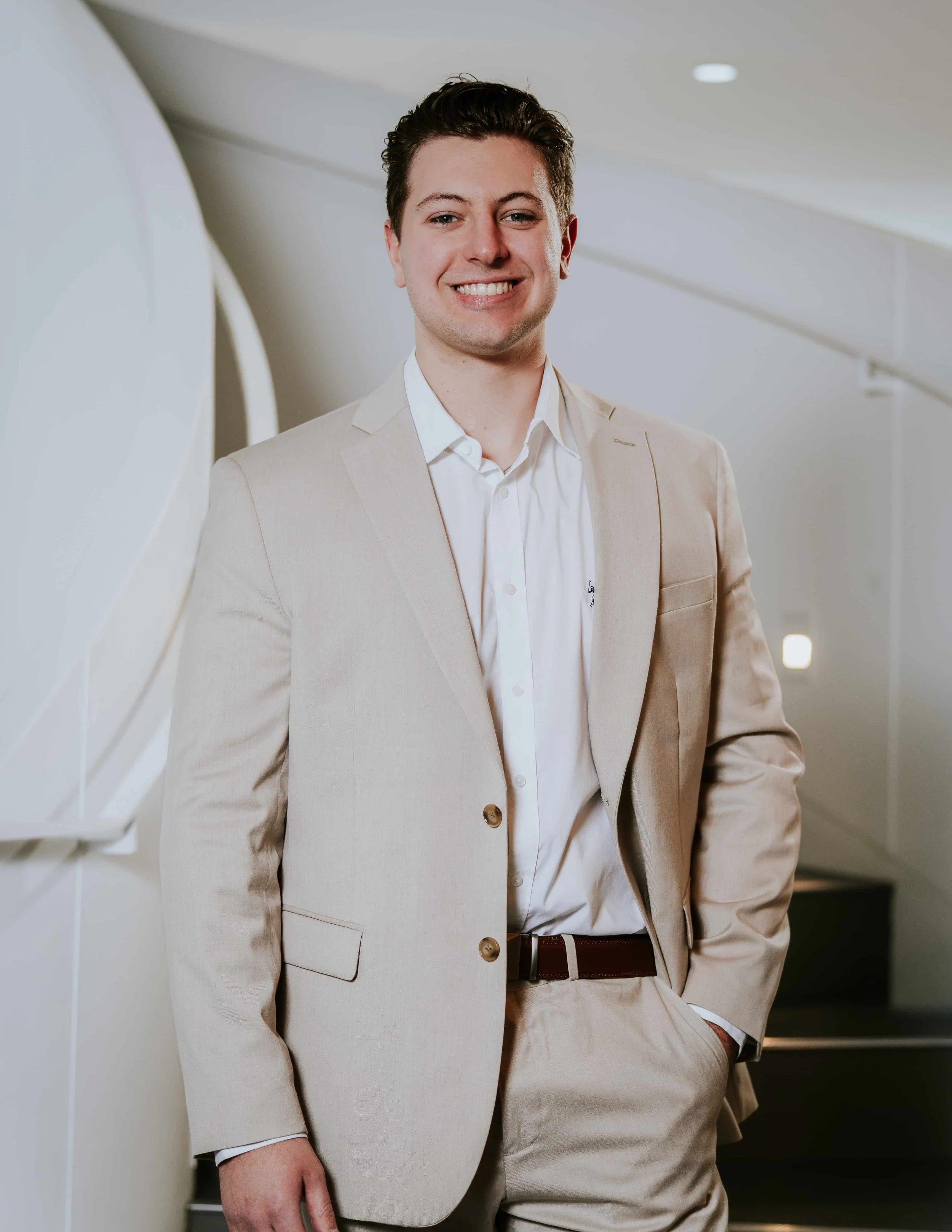 Portrait pour les Jeux du Commerce pour la délégation de l'Université de Sherbrooke