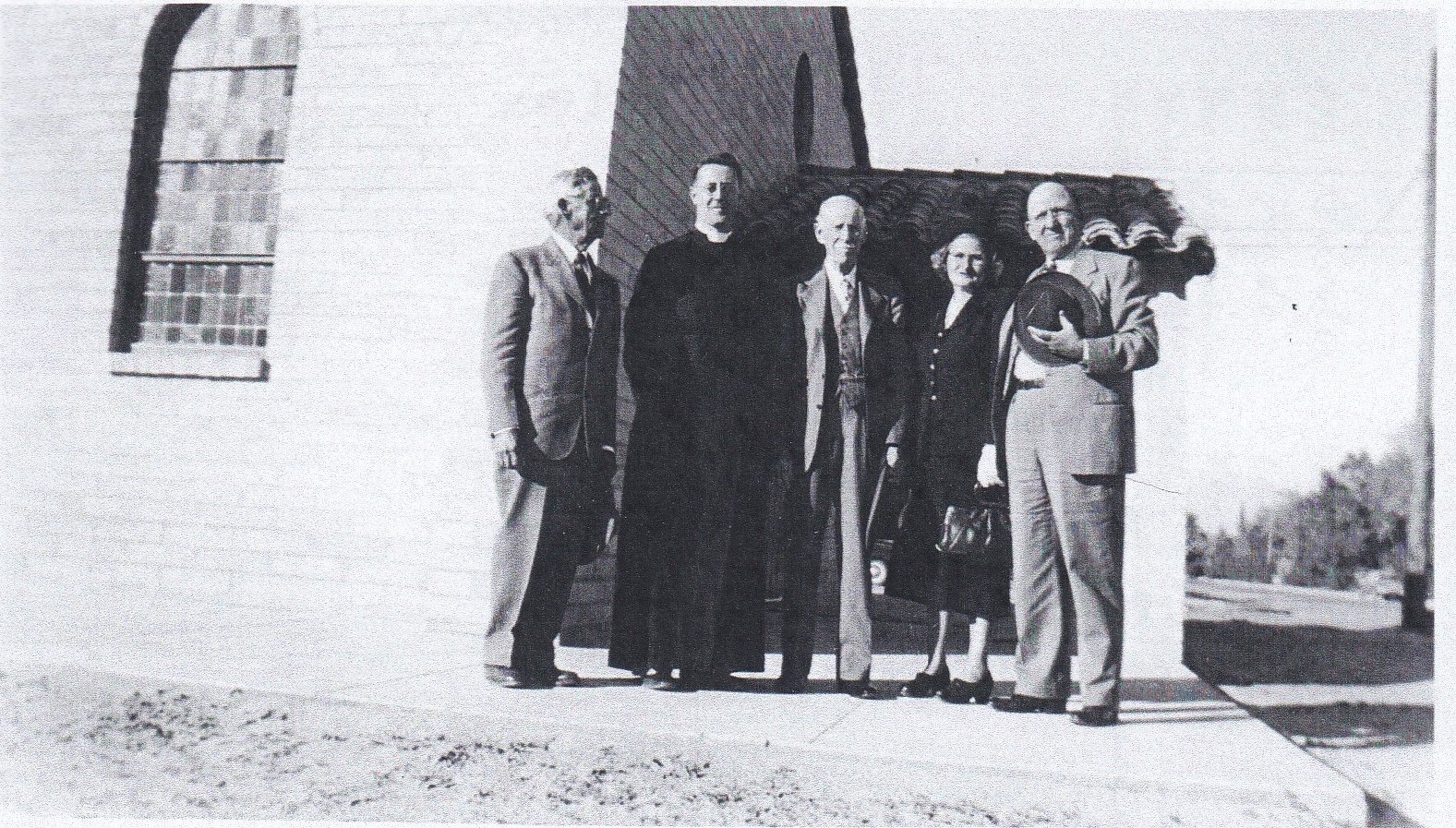 December of 1948 the completed Church was dedicated.