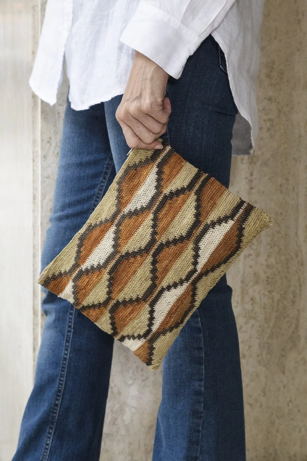 Punto Antiguo Small Handbag