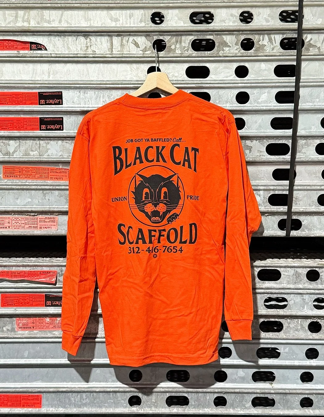 BLACK CAT SHIRT 003 - LONG SLEEVE - PROUDLY MADE IN USA πΊπΈ 
Union printed by @all_usa_clothing too!
Available now for purchase on our website.
If you’re a local friend, hit us up directly for an in-person delivery / pick-up code before pur