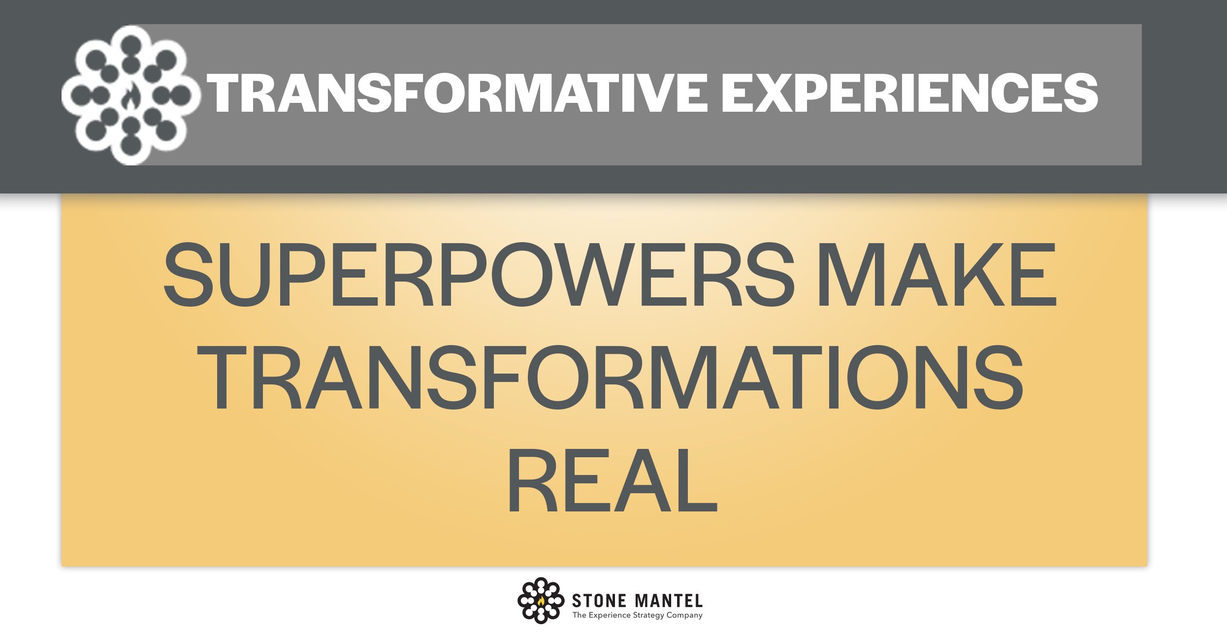 Transformative Experiences: Superpowers make Transformations Real