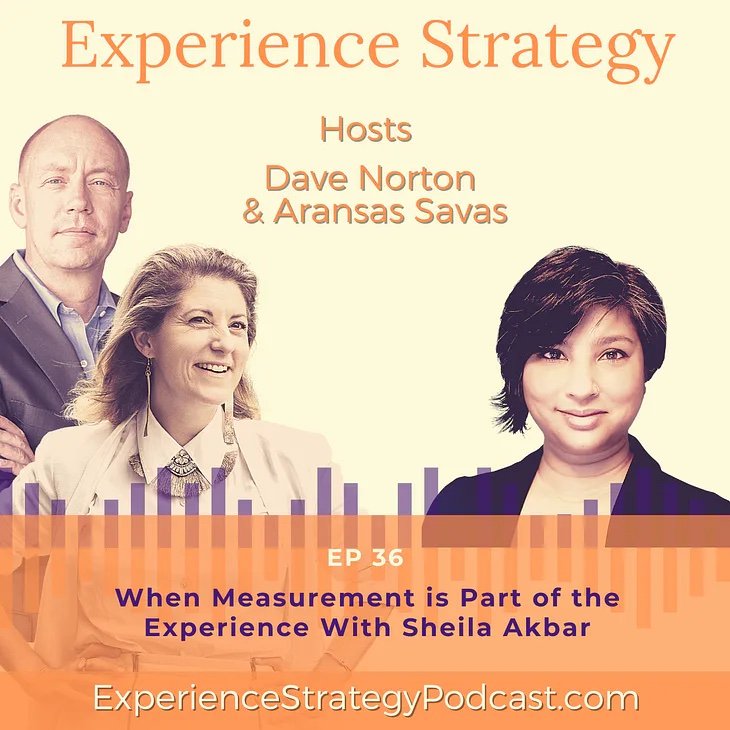 The Experience Strategy Podcast: When Measurement is Part of the Experience