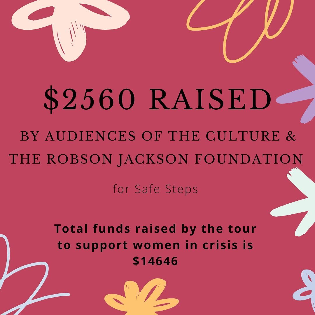 A big thank you to our audiences in Melbourne who joined us at @theatreworksstkilda and supported us to raise funds for the brilliant organisation @safestepsfv 

Safe Steps is Victoria&rsquo;s 24/7 family violence response centre. They provide specia