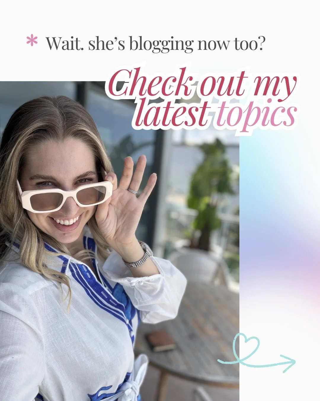 Wait&hellip; she&rsquo;s blogging now too? 😅 (yeah, I&rsquo;ve been an overcommitter from day 1)
I&rsquo;ve started sharing a bit more of what&rsquo;s behind the scenes&hellip; acting, writing, the industry, and the things I&rsquo;m learning along t