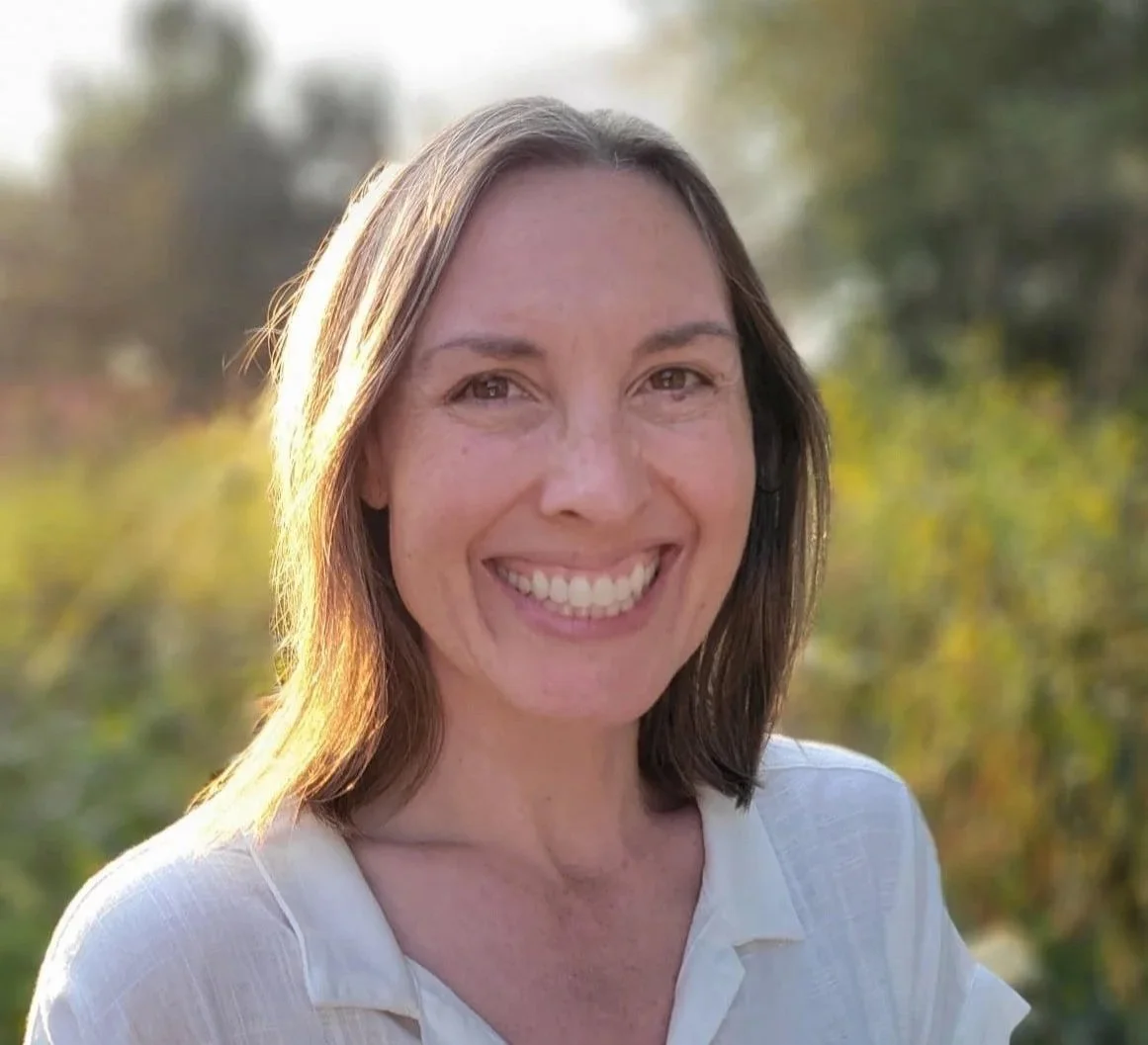 Portrait of Amy Hagerstrom in a park