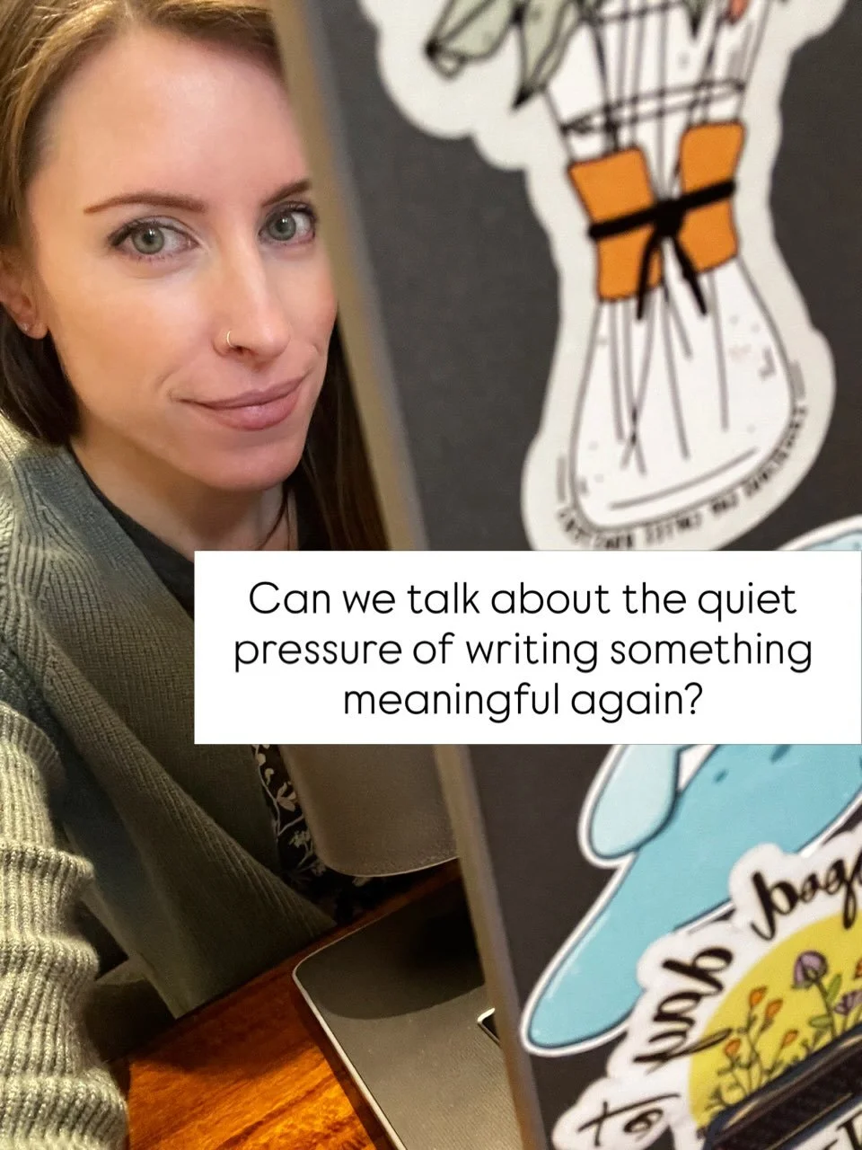 Can we talk about the quiet pressure of writing something meaningful again? It&rsquo;s a feeling unlike the first book, where so many emotions rise to the surface: excitement, imposter syndrome, total highs, absolute dread, complete second-guessing, 