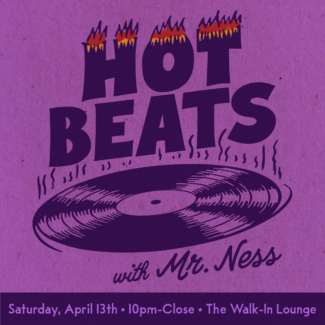 👀 Back at it with the beats! Swing through The Walk In in Logan Square for some hot and fresh tunes. Pull up a chair and bop ya head!