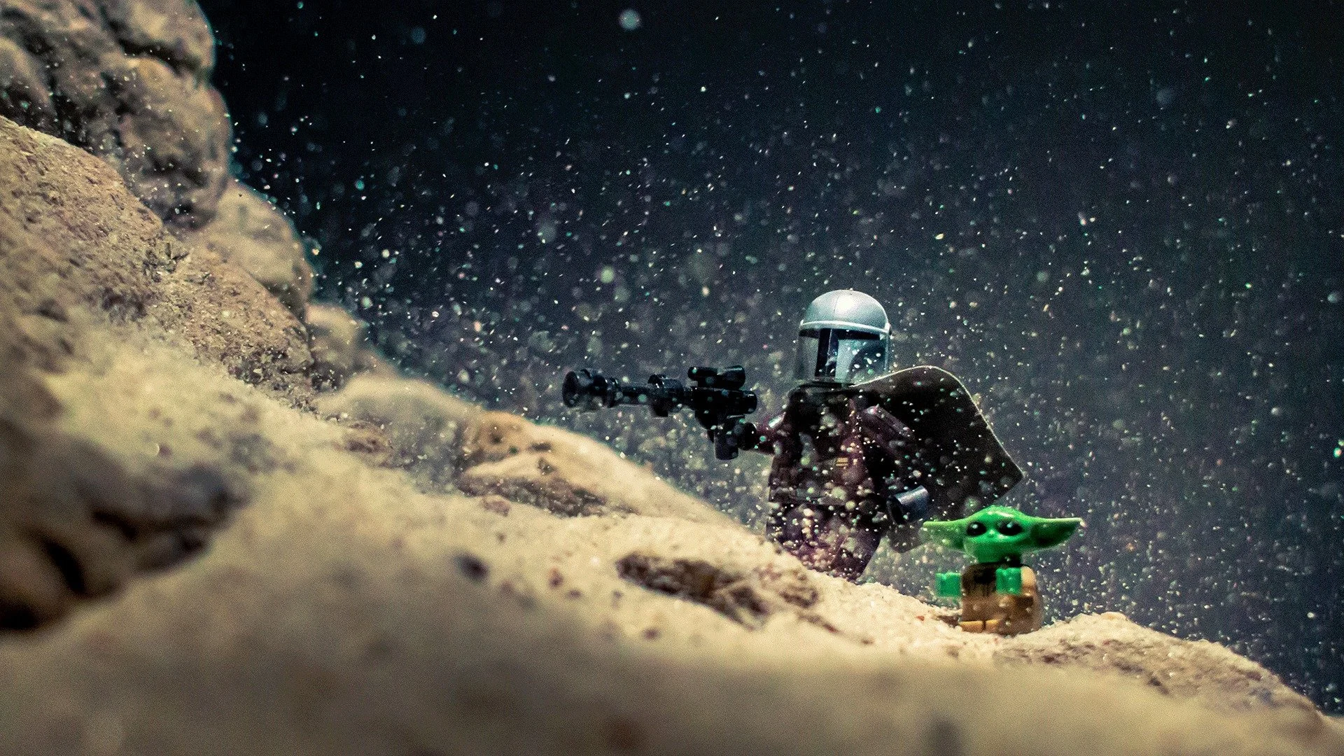 Are these glimpses into the Mandalorian and Grogu movie recreated with Lego and practical effects, or just scenes pulled straight from the imagination? 

May the Force be with you.

#MayThe4thBeWithYou #StarWarsDay #StarWars #MayThe4th #MayTheFourth 