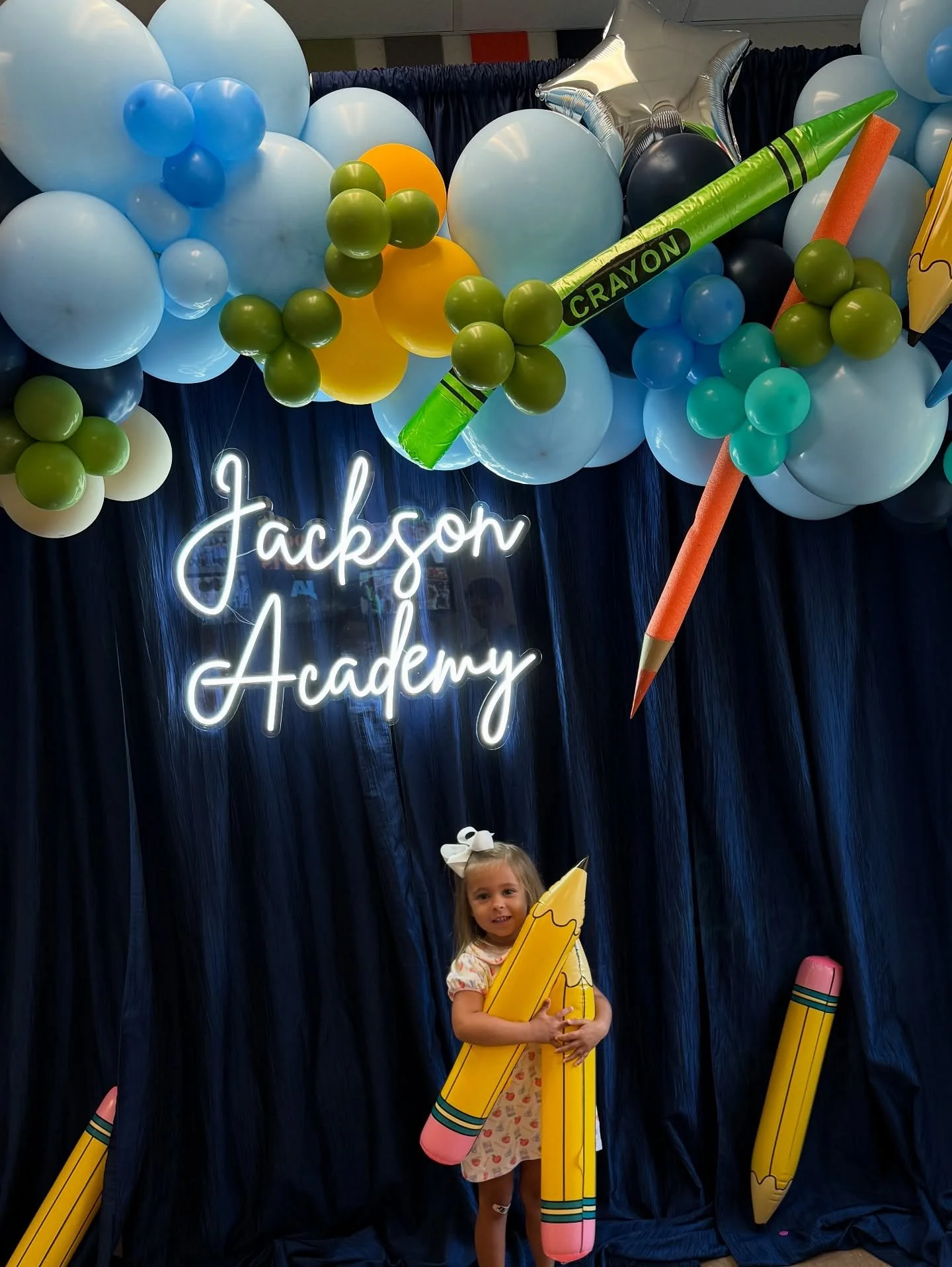 Meet the Teacher this morning was a huge success 🎉 We&rsquo;ve got a girl who is dancing down the hall to get to her new classroom! We pray this year brings growth in love and kindness for our girl 🩵🦋