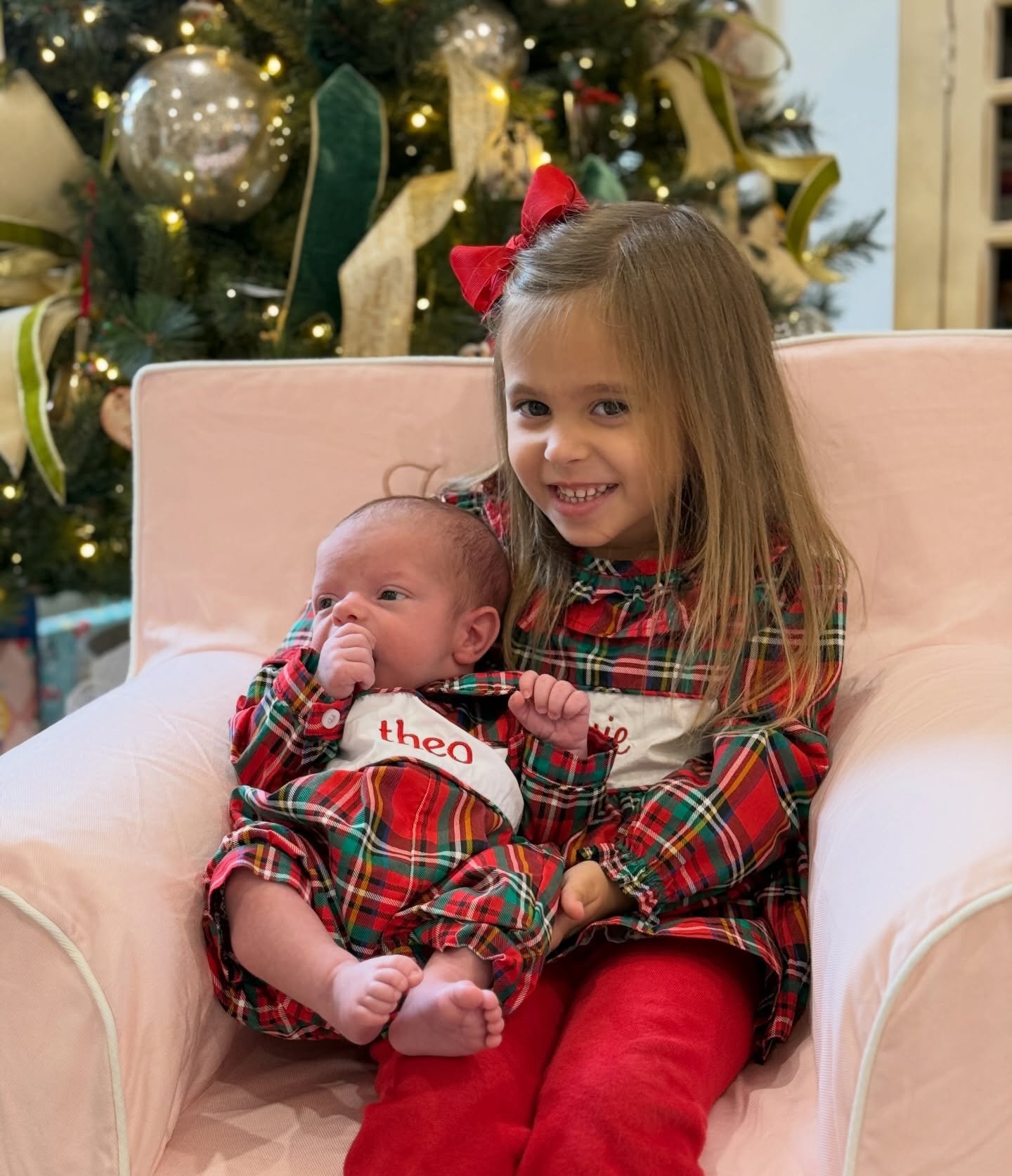 Christmas looked different this year and we loved every minute of it ❤️💚 Two weeks with our littlest love and we are all smitten.