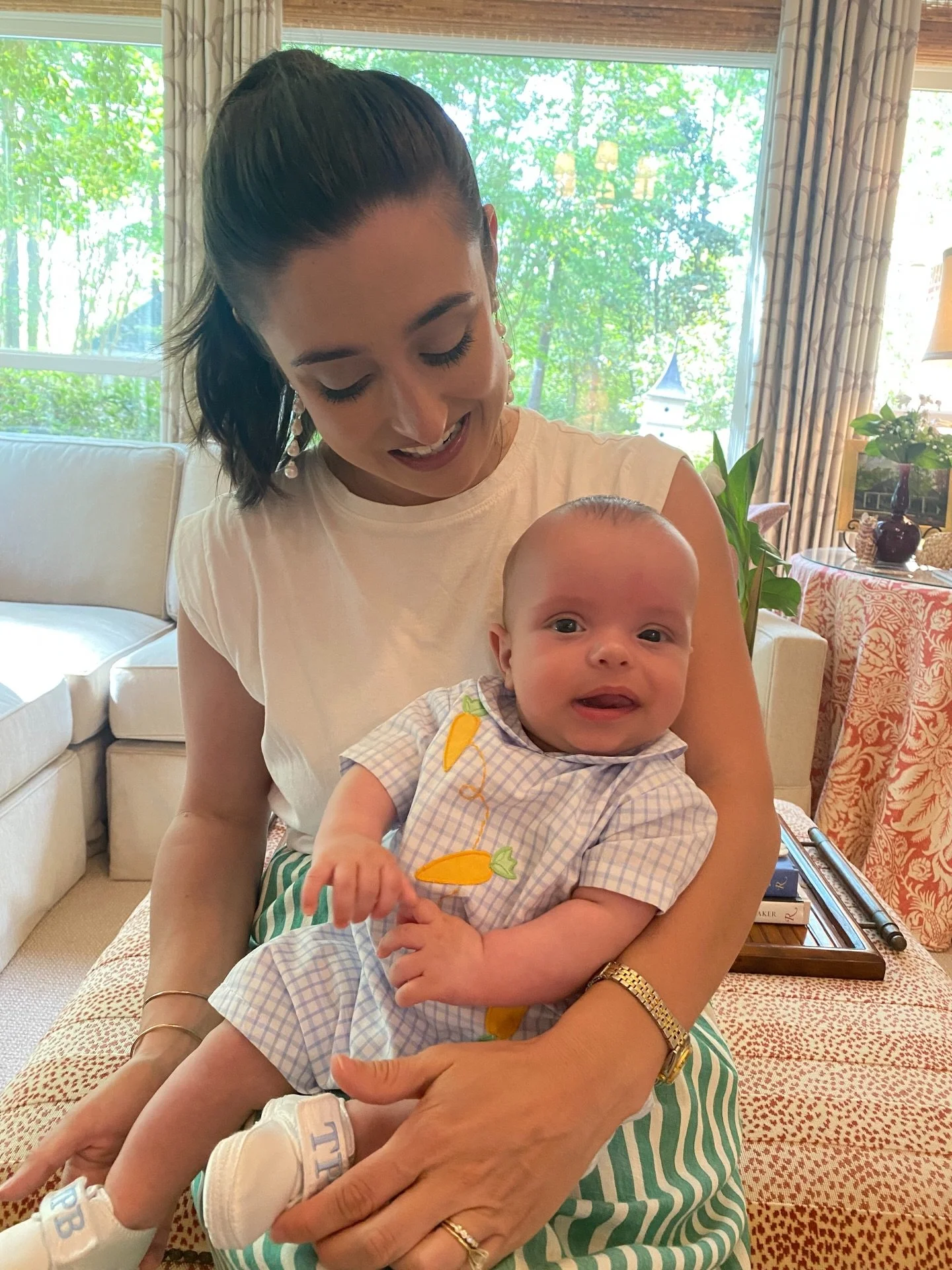 Baby&rsquo;s First Easter + Sister&rsquo;s first Easter Program at school + being surrounded by family + rejoicing in the reality of the resurrection = The Best Easter Celebration 

We missed @p_bell_md as he worked this weekend but am very thankful 