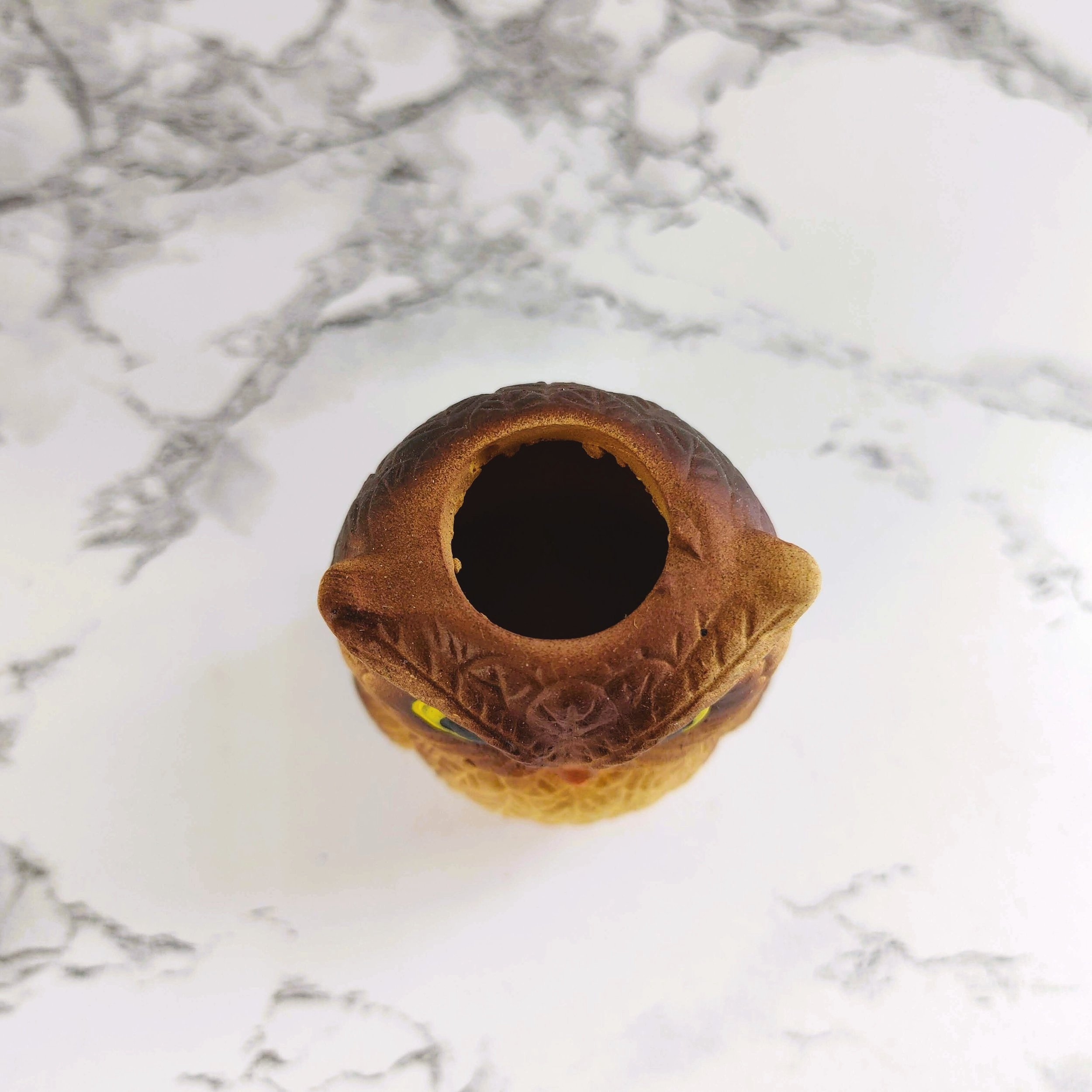 Vintage Ceramic Owl Toothpick Holder