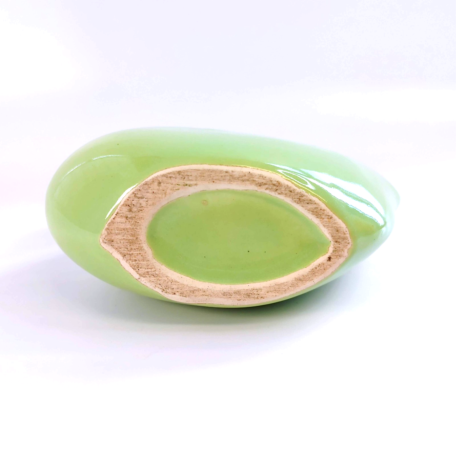 Vintage Camark Pottery Swan Planter Mint Green 1950s MCM