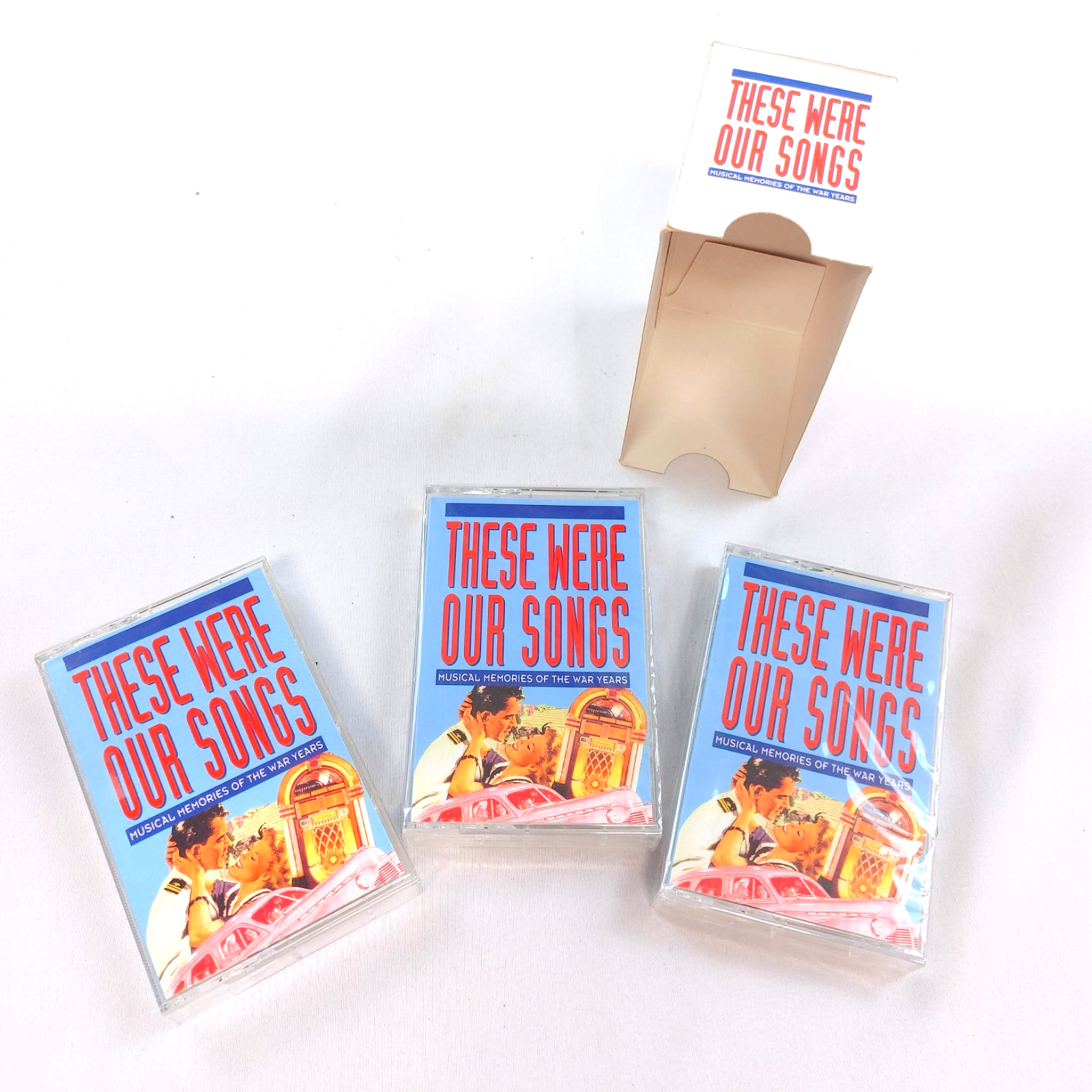 Vintage 1991 Cassette Set - These Were Our Songs Musical Memories War Years