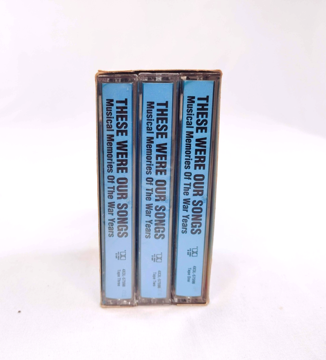 Vintage 1991 Cassette Set - These Were Our Songs Musical Memories War Years