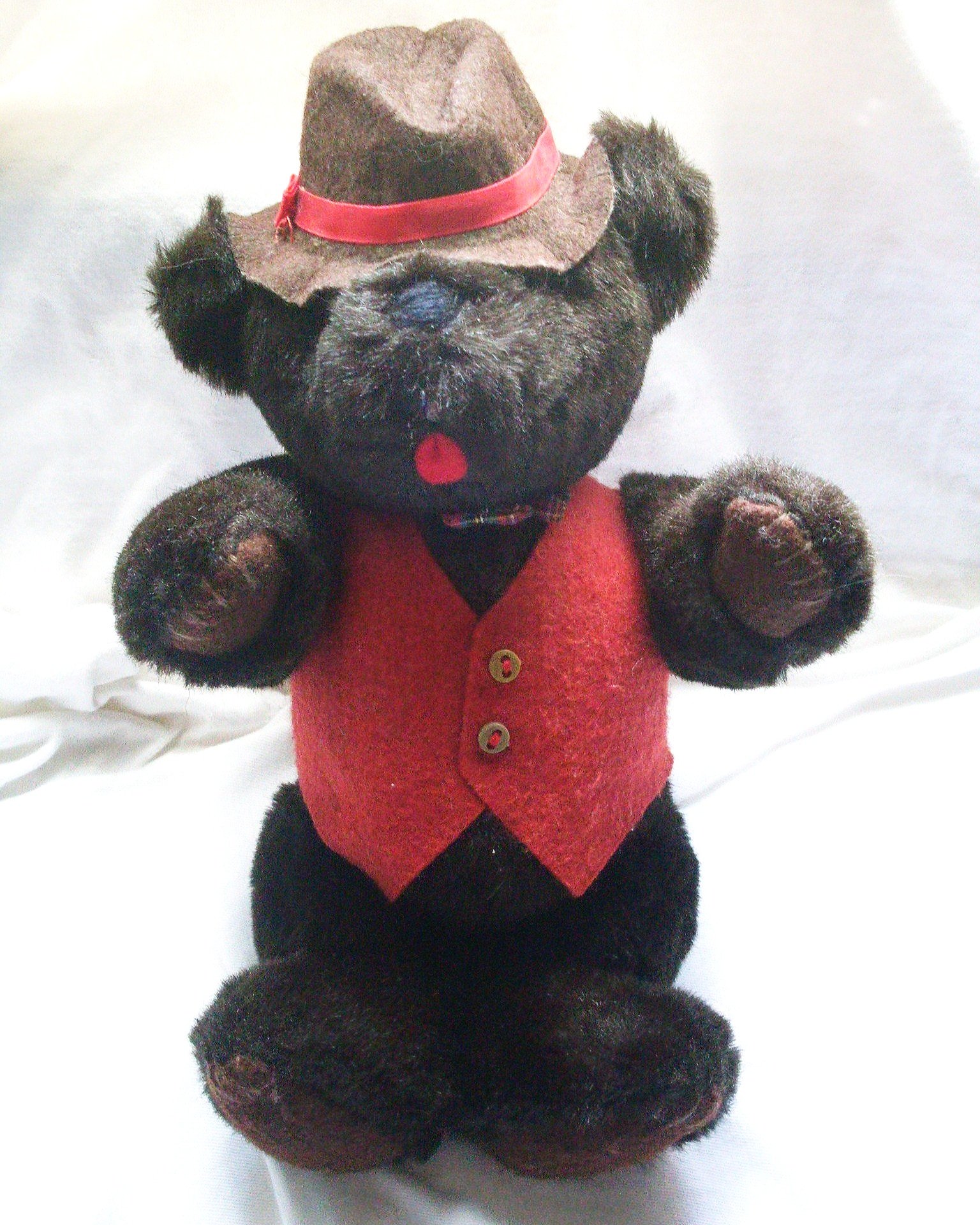 Vintage 1985 Kent Collectibles Jean Steele "Family Reunion" Grandfather Teddy Bear