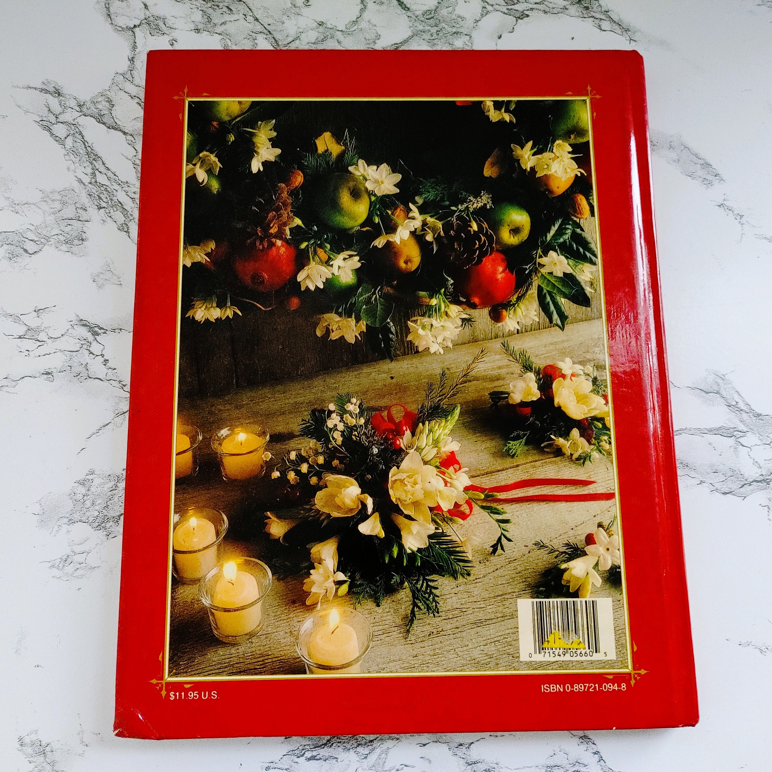 Vintage 1980s-1990s Christmas Decor and Recipe Books Magazine (Set of 3)