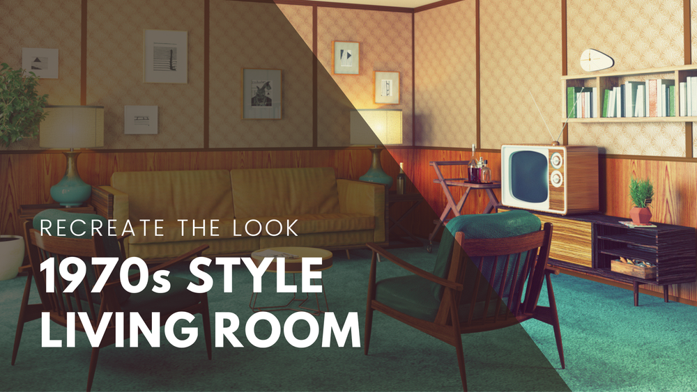 Create the Look: Vintage Style Home Décor - 1970s Living Room — Vintage ...