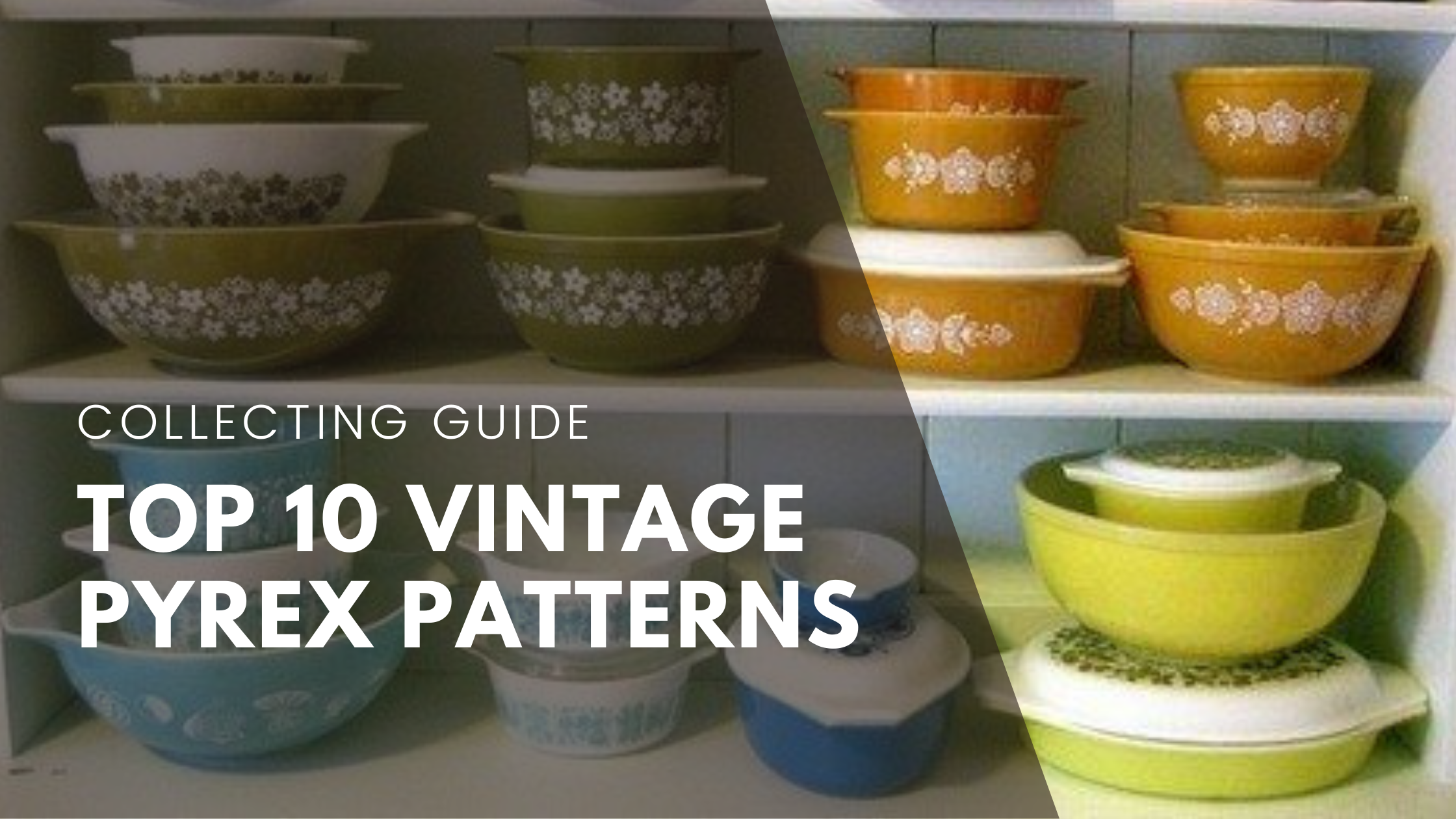 Pyrex Mixing Bowl Patterns