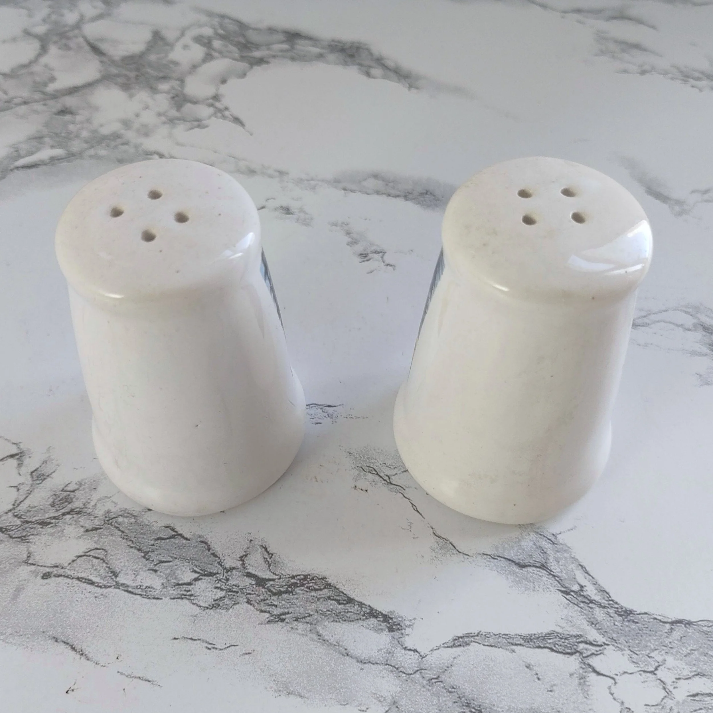 Vintage 1980s Manzanillo Mexico Sunset Salt & Pepper Shakers