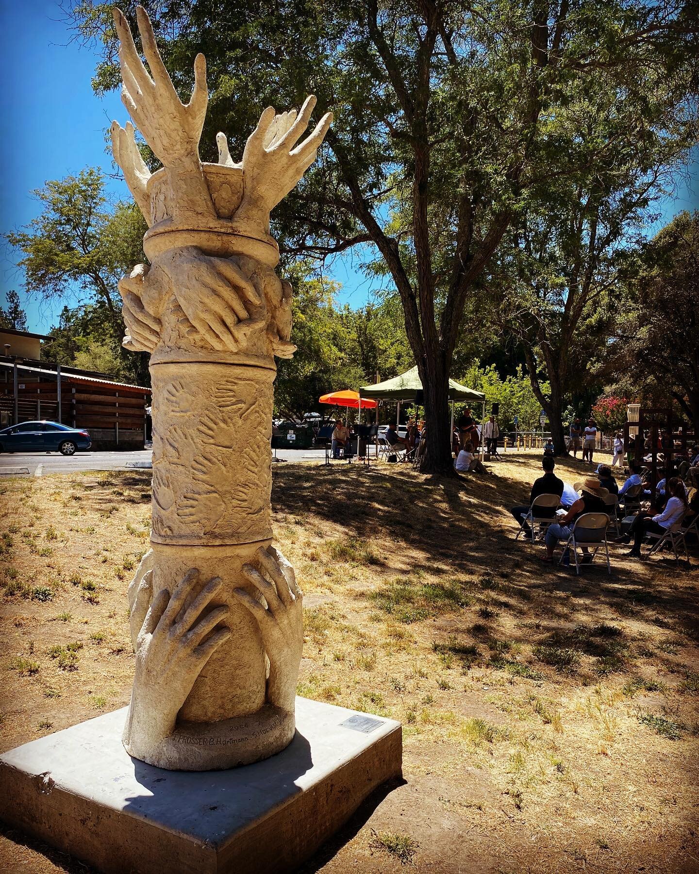 We're excited to see this project come to fruition: the Sebastopol Community Sculpture Garden! This has been in the works for years as part of Ives Park master plan, and the Public Art Committee has made it happen. Public service has always been a co