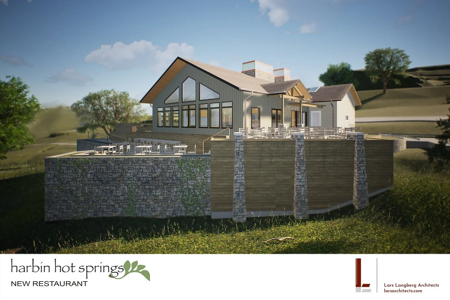 The Harbin Hot Springs Restaurant has broken ground! We&rsquo;re excited to begin construction on our latest project at Harbin Hot Springs @harbin_hot_springs, one of California&rsquo;s oldest and most iconic retreats. Following up on the success of 