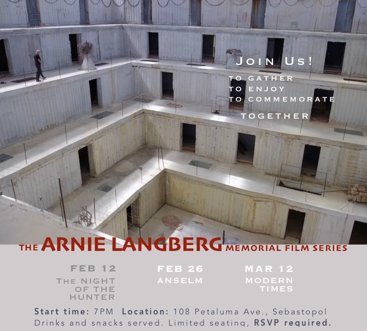 Enjoyed a great start to the inaugural Arnie Langberg Memorial Film Series with a screening of the noir classic The Night of the Hunter at 108 A&amp;D. We were so grateful to fill the space with our community of artists, professionals, clients, and c