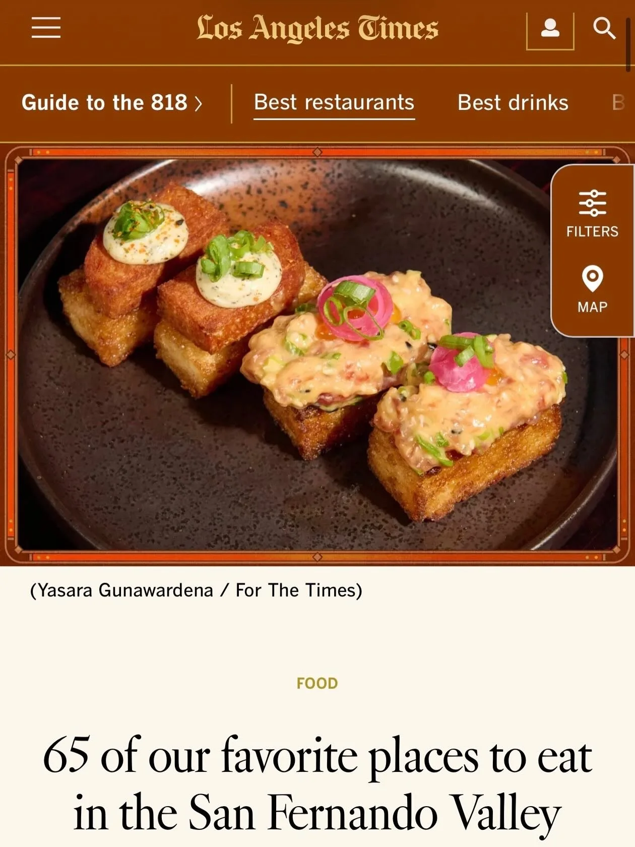 Malama Pono Restaurant is LA Times' "65 of our favorite places to eat in the San Fernando Valley"!

Thank you jenn_harris_ for the shout out and @latimesfood for the feature. And yes, the Spicy Garlic Crispy Chicken is really that good. 🍗?