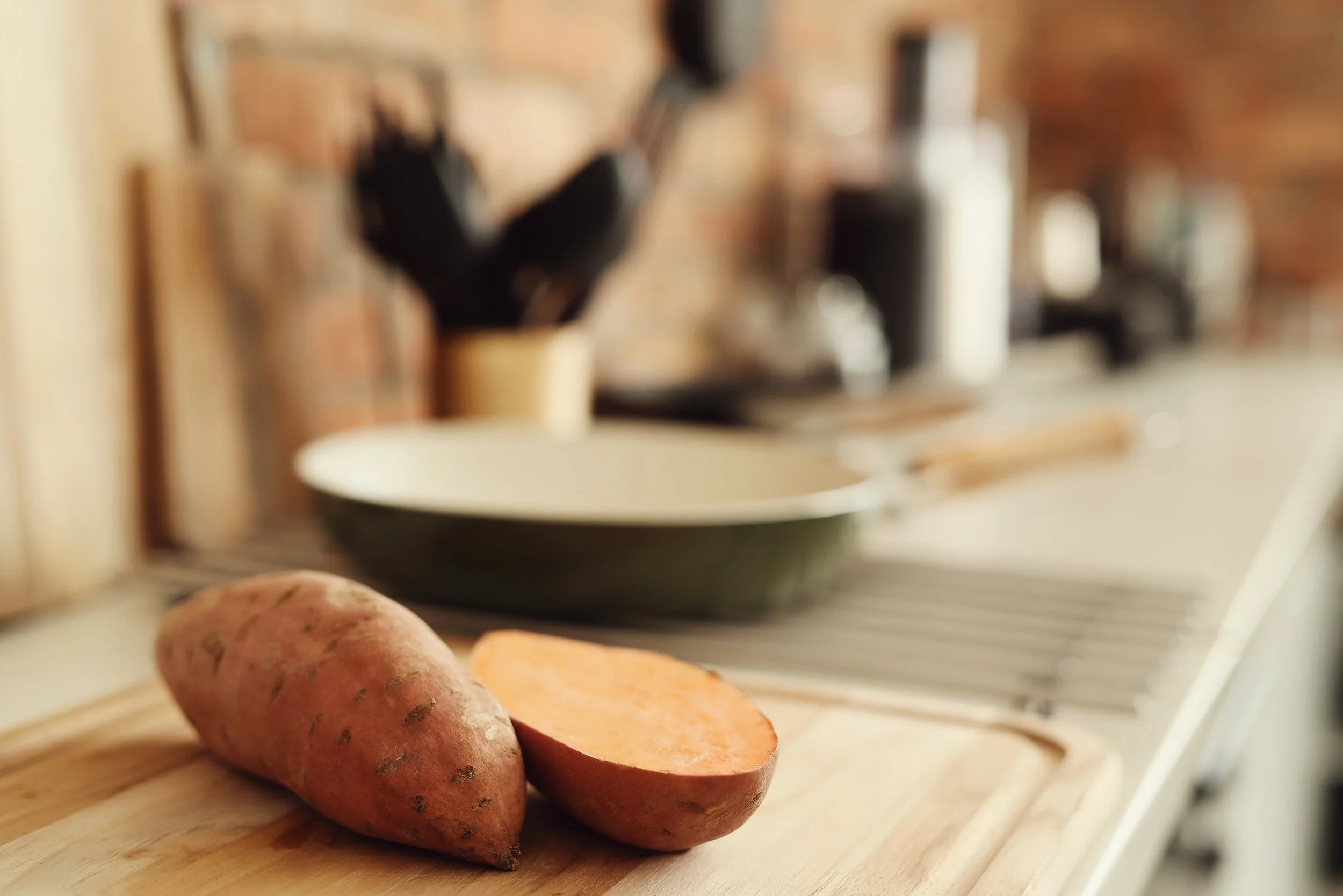 Roasted sweet potato bar recipe