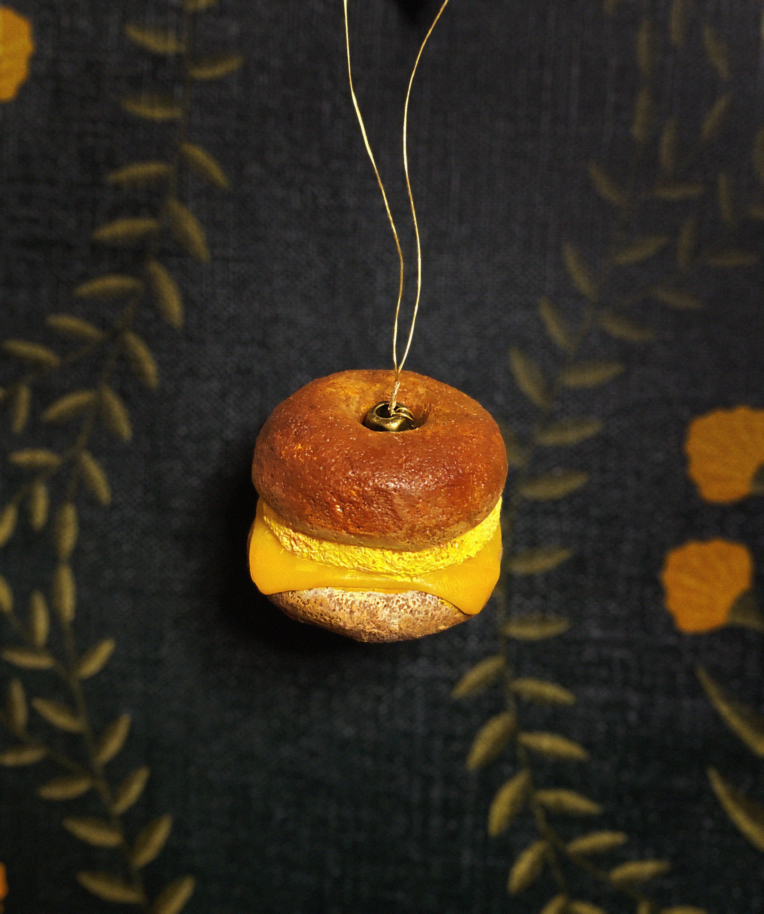 Egg & Cheese Ornament