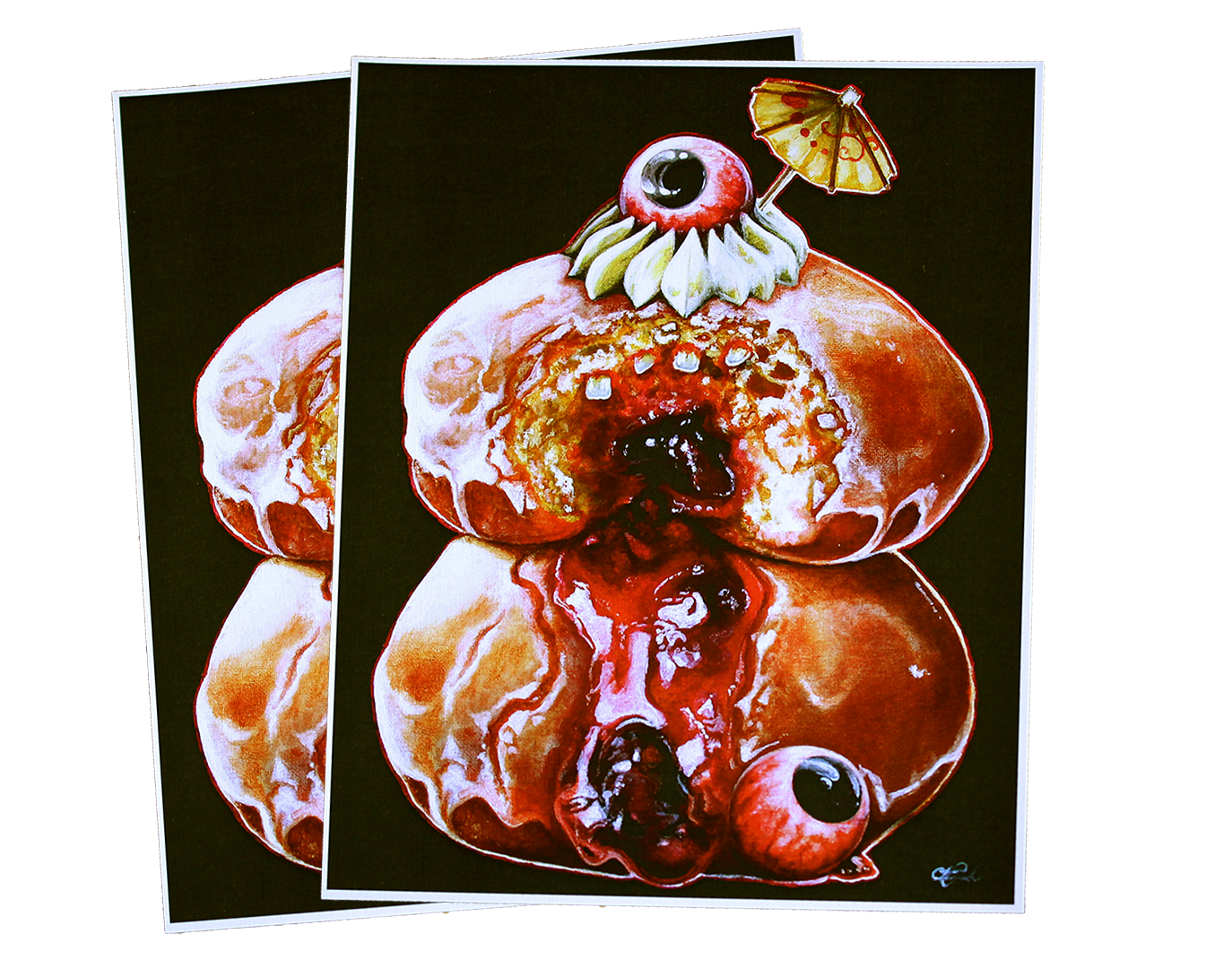Glazed Print