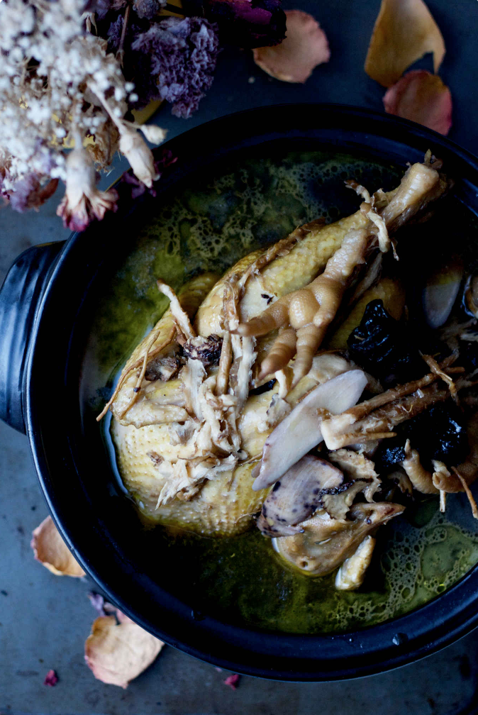 Herbal Chicken Bone Broth