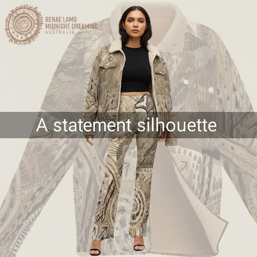 Dinawan silhouette jacket